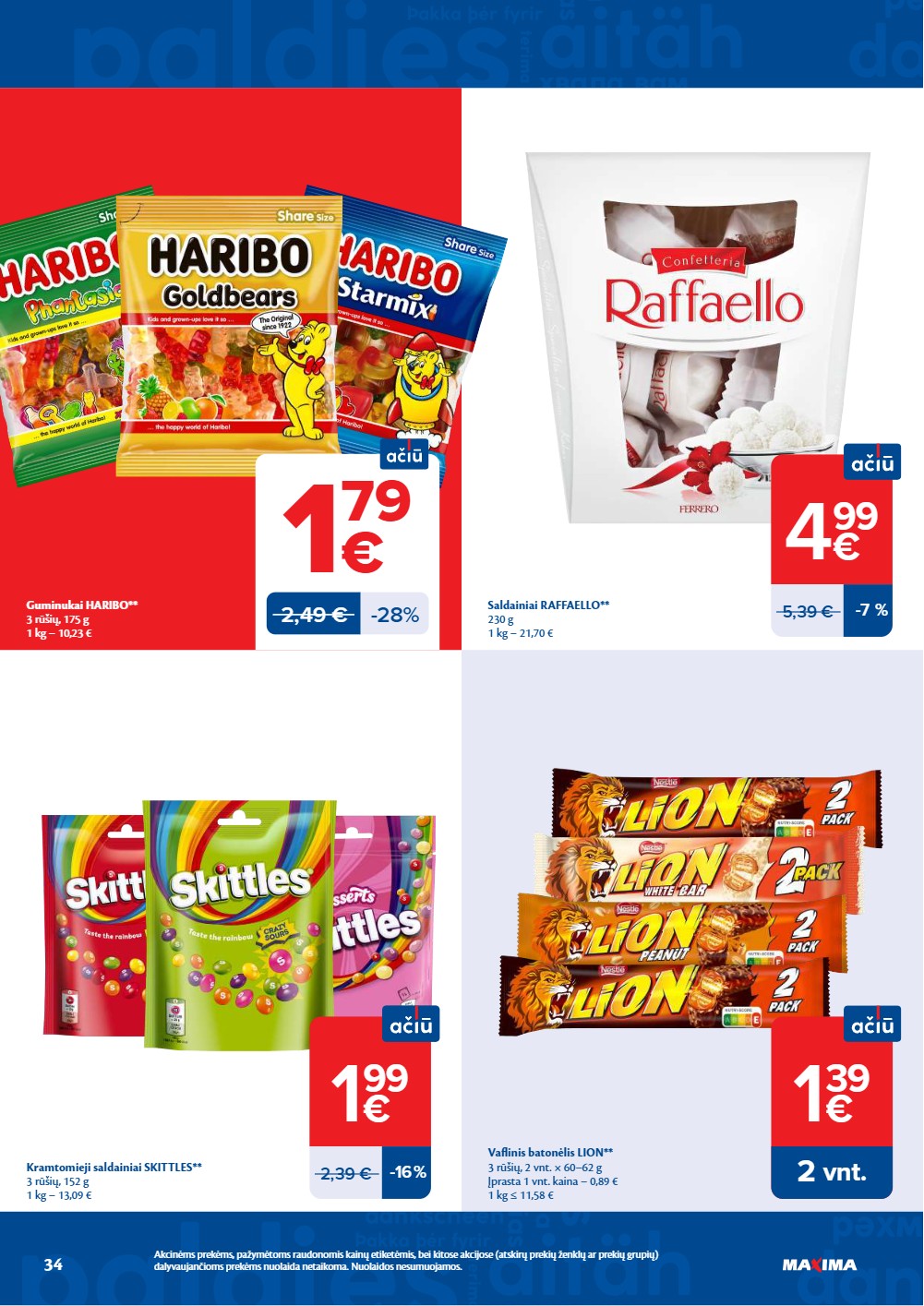 Maxima akcijų leidinys - balandžio 21 – page 34