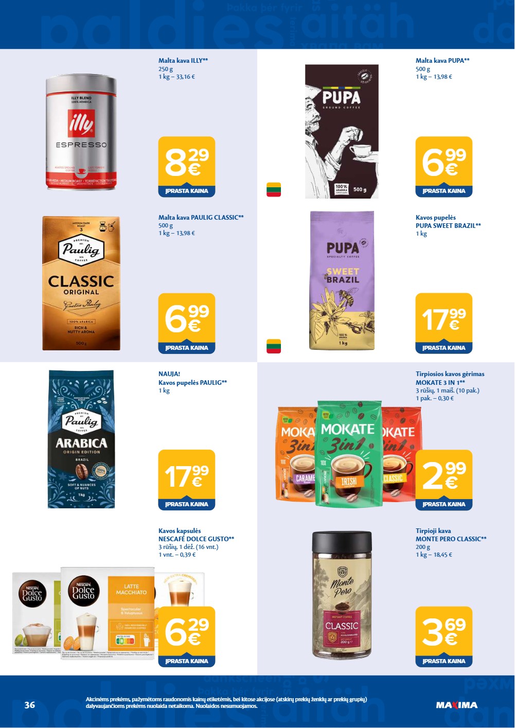 Maxima akcijų leidinys - balandžio 21 – page 36