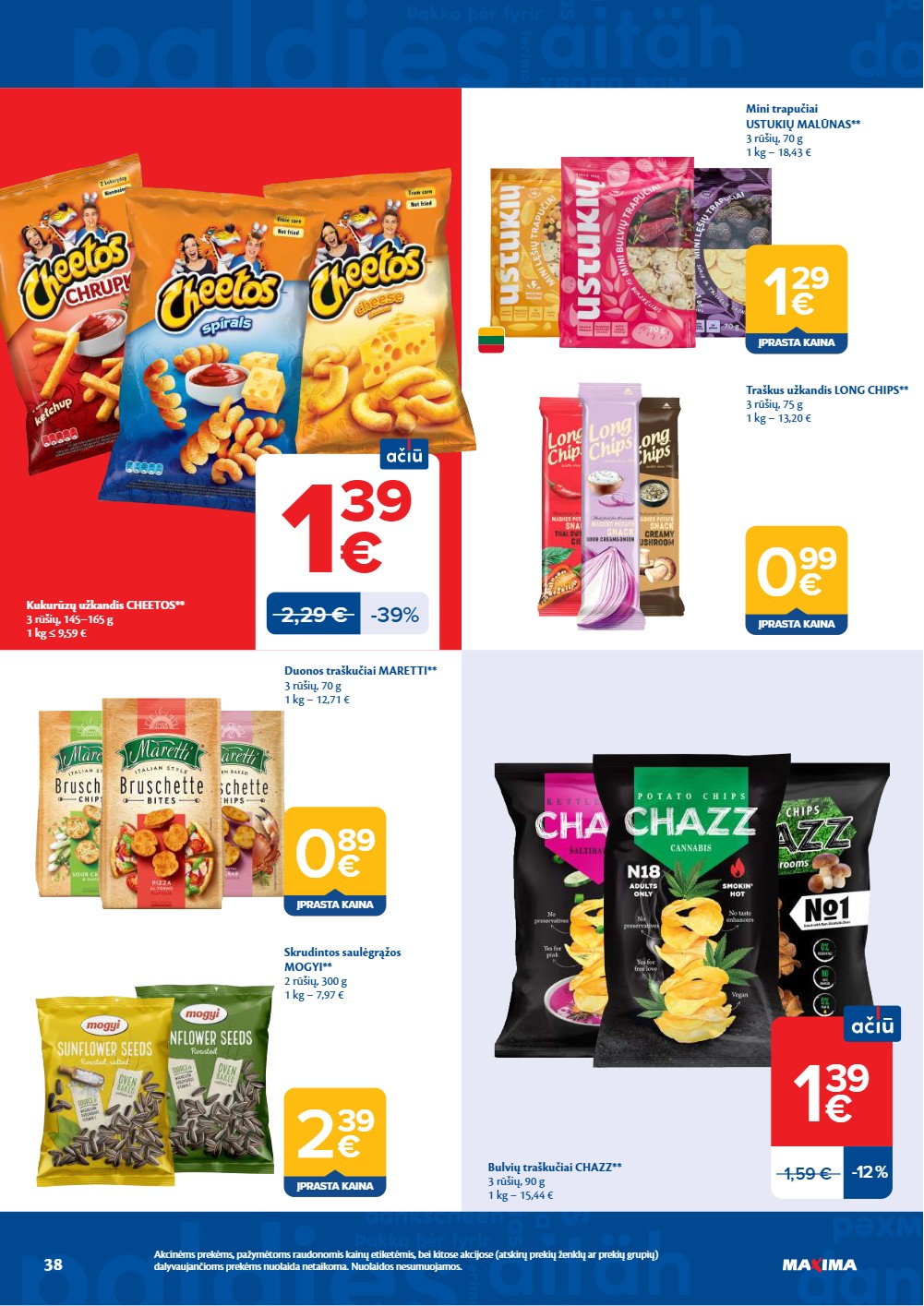 Maxima akcijų leidinys - balandžio 21 – page 38