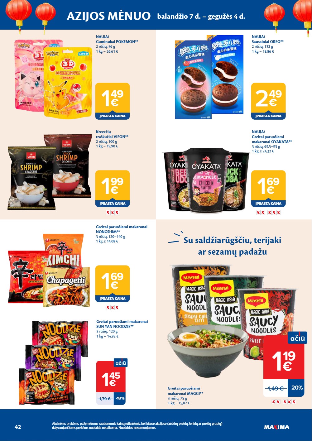 Maxima akcijų leidinys - balandžio 21 – page 42