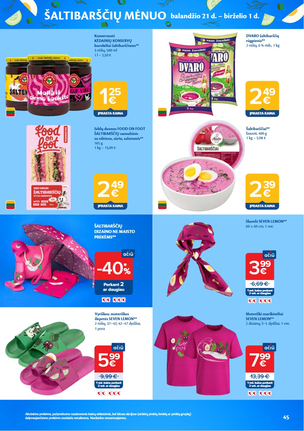 Maxima akcijų leidinys - balandžio 21 – page 45