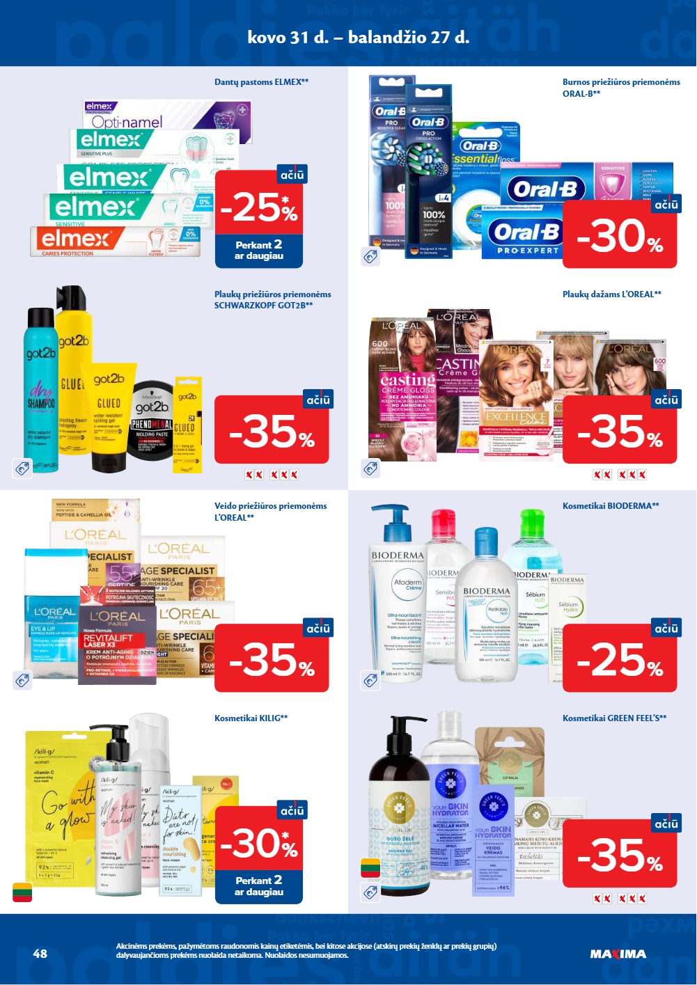 Maxima akcijų leidinys - balandžio 21 – page 48