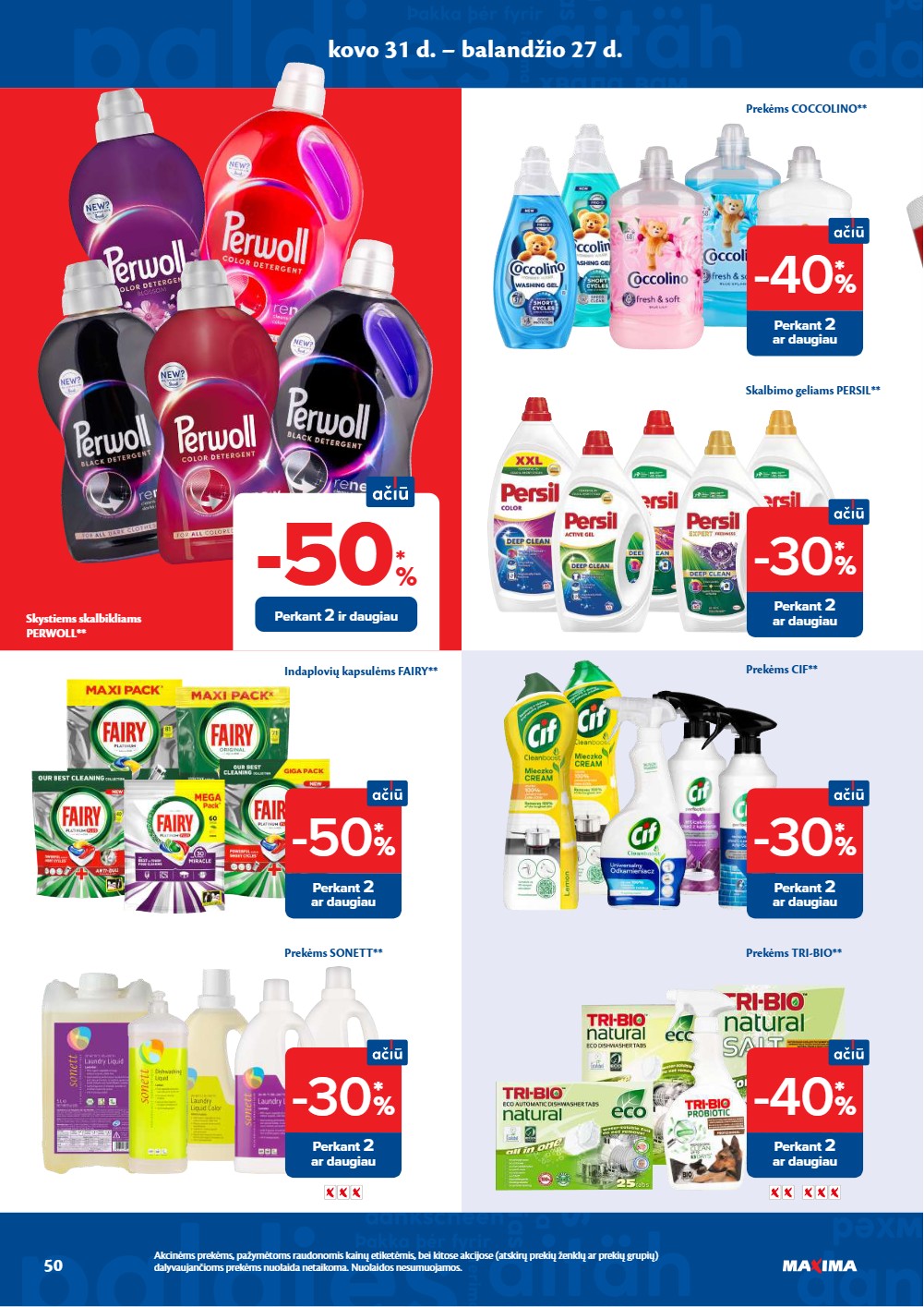 Maxima akcijų leidinys - balandžio 21 – page 50