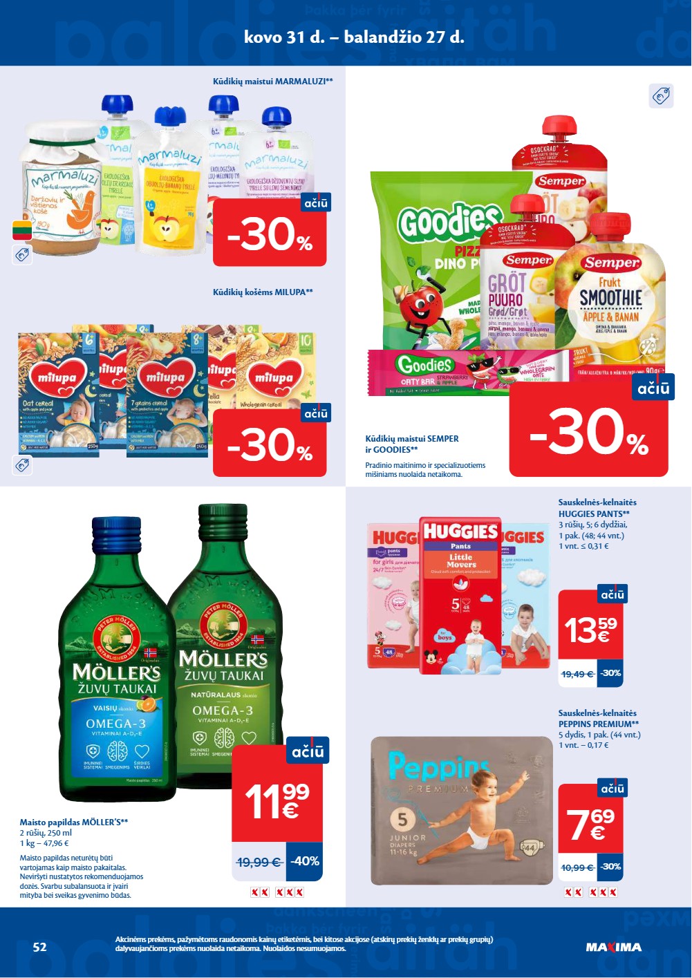 Maxima akcijų leidinys - balandžio 21 – page 52