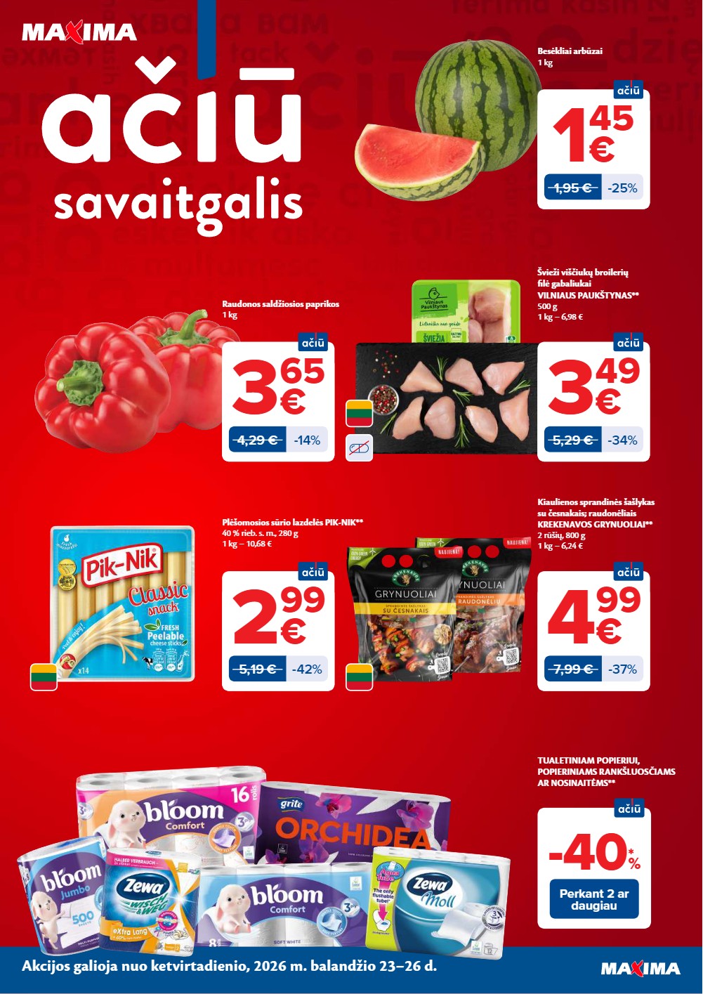 Maxima akcijų leidinys - balandžio 21 – page 60