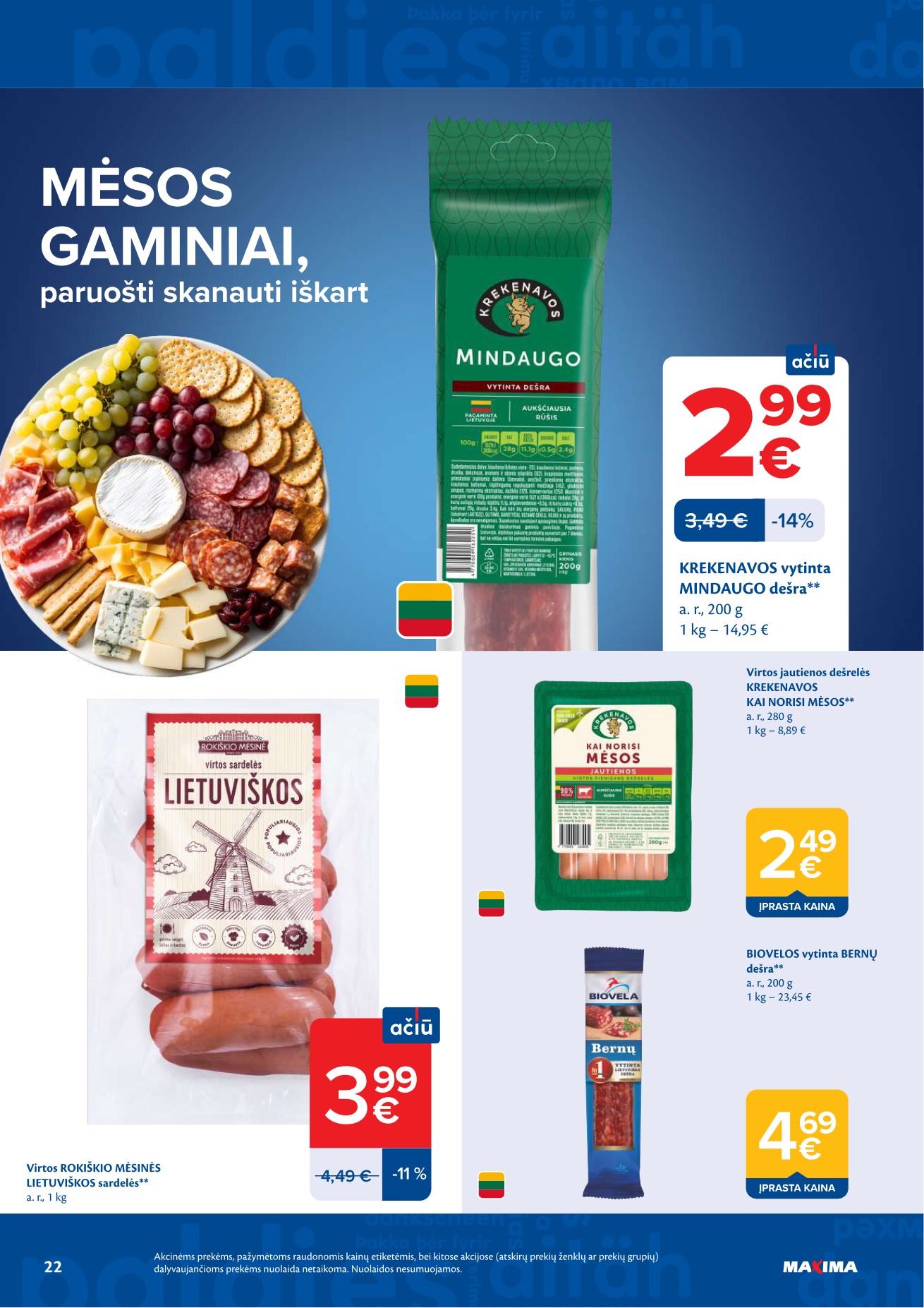 Maxima akcijų leidinys - balandžio 27 – page 22