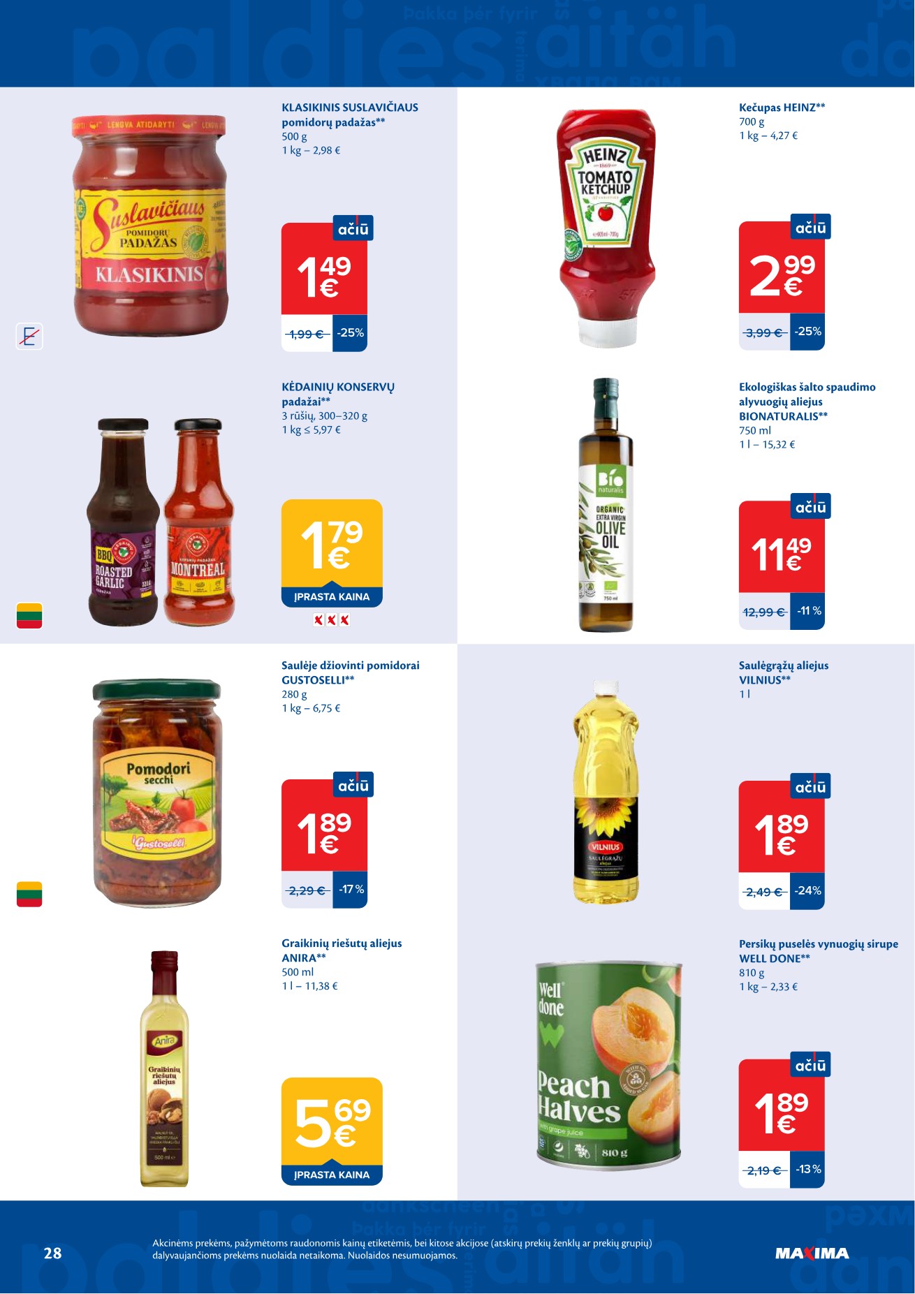 Maxima akcijų leidinys - balandžio 27 – page 28
