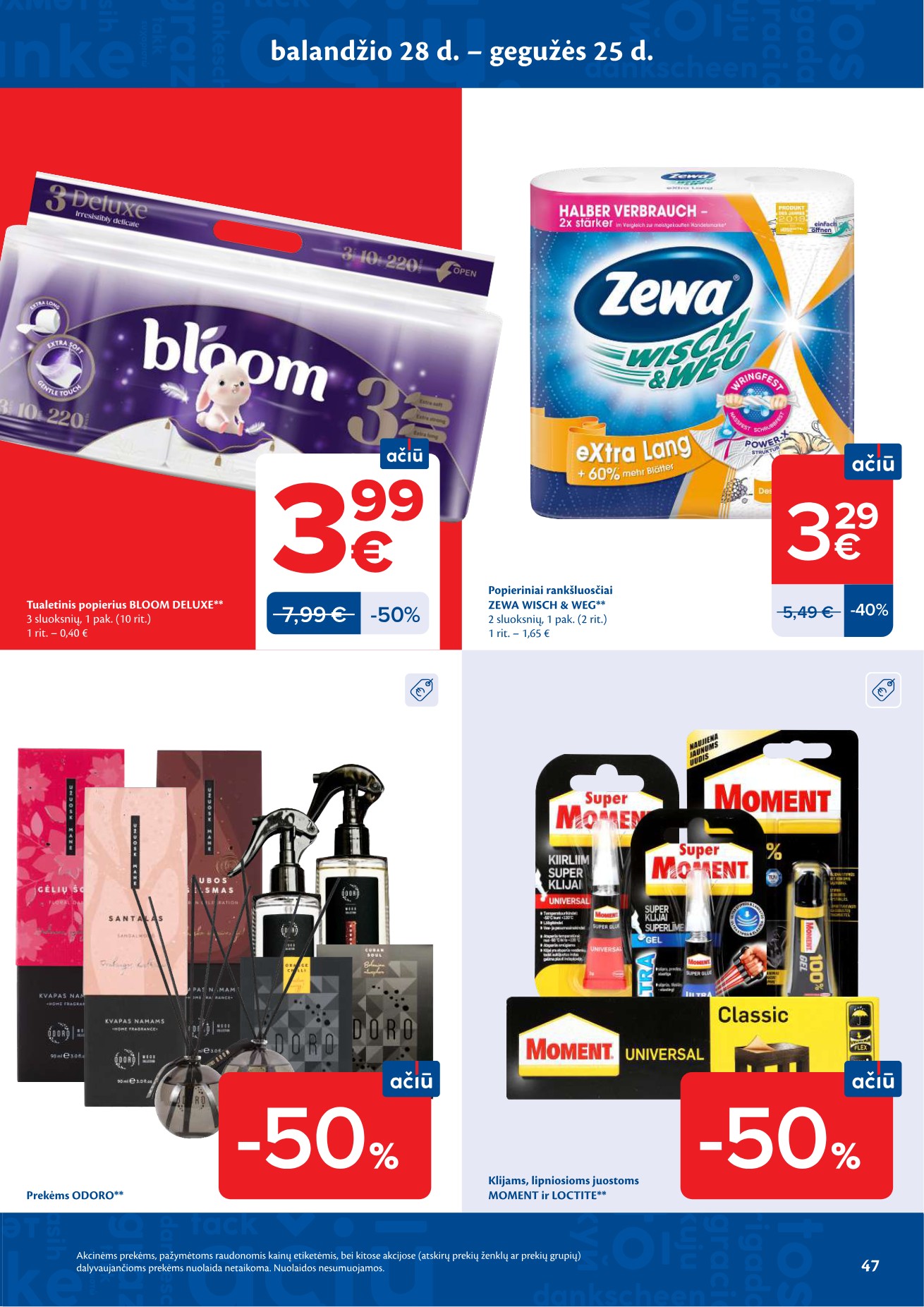 Maxima akcijų leidinys - balandžio 27 – page 47