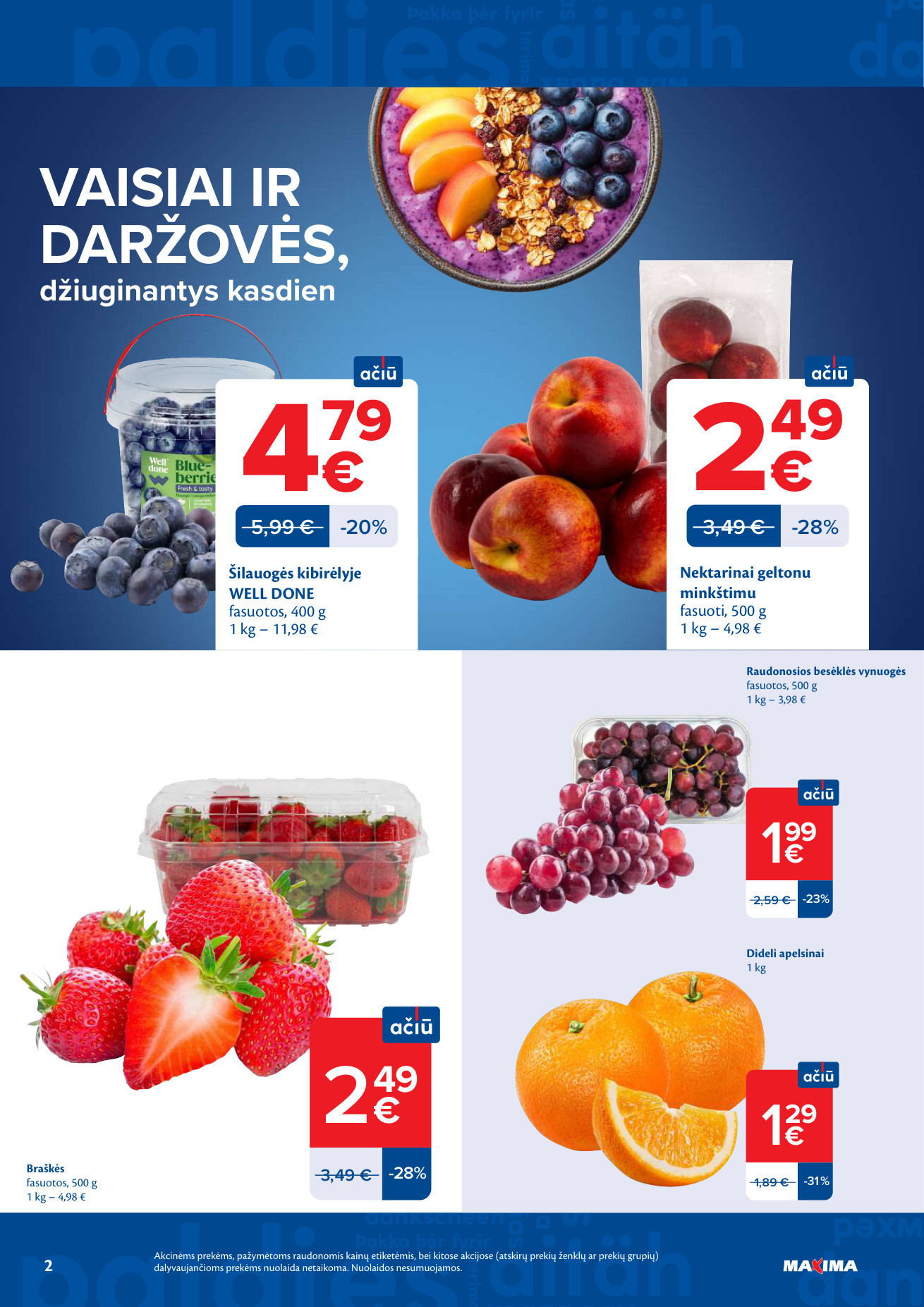 Maxima akcijų leidinys - gegužės 5 – page 2