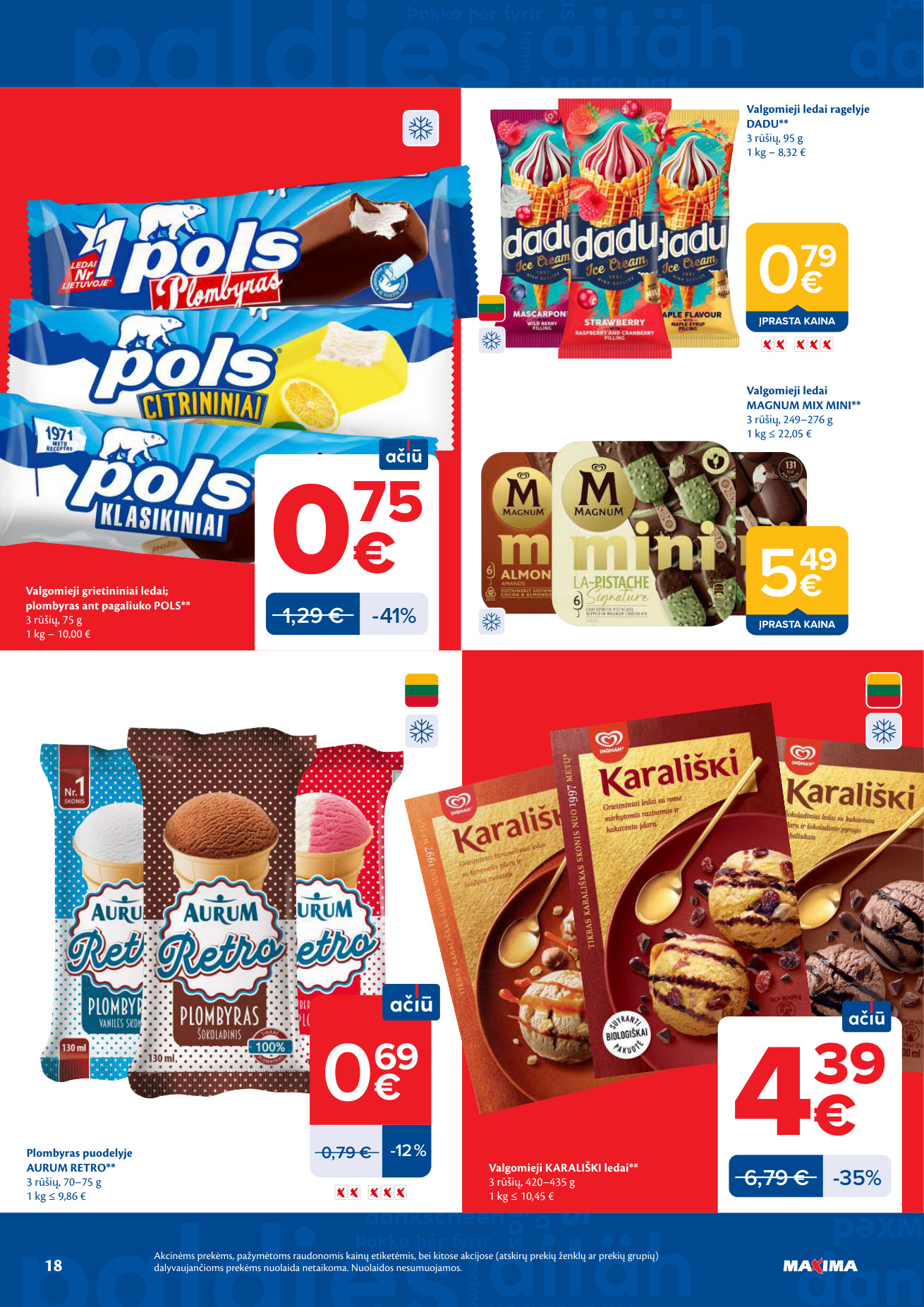 Maxima akcijų leidinys - gegužės 5 – page 18