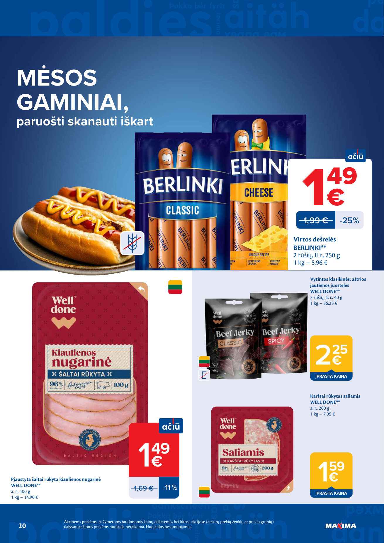 Maxima akcijų leidinys - gegužės 5 – page 20