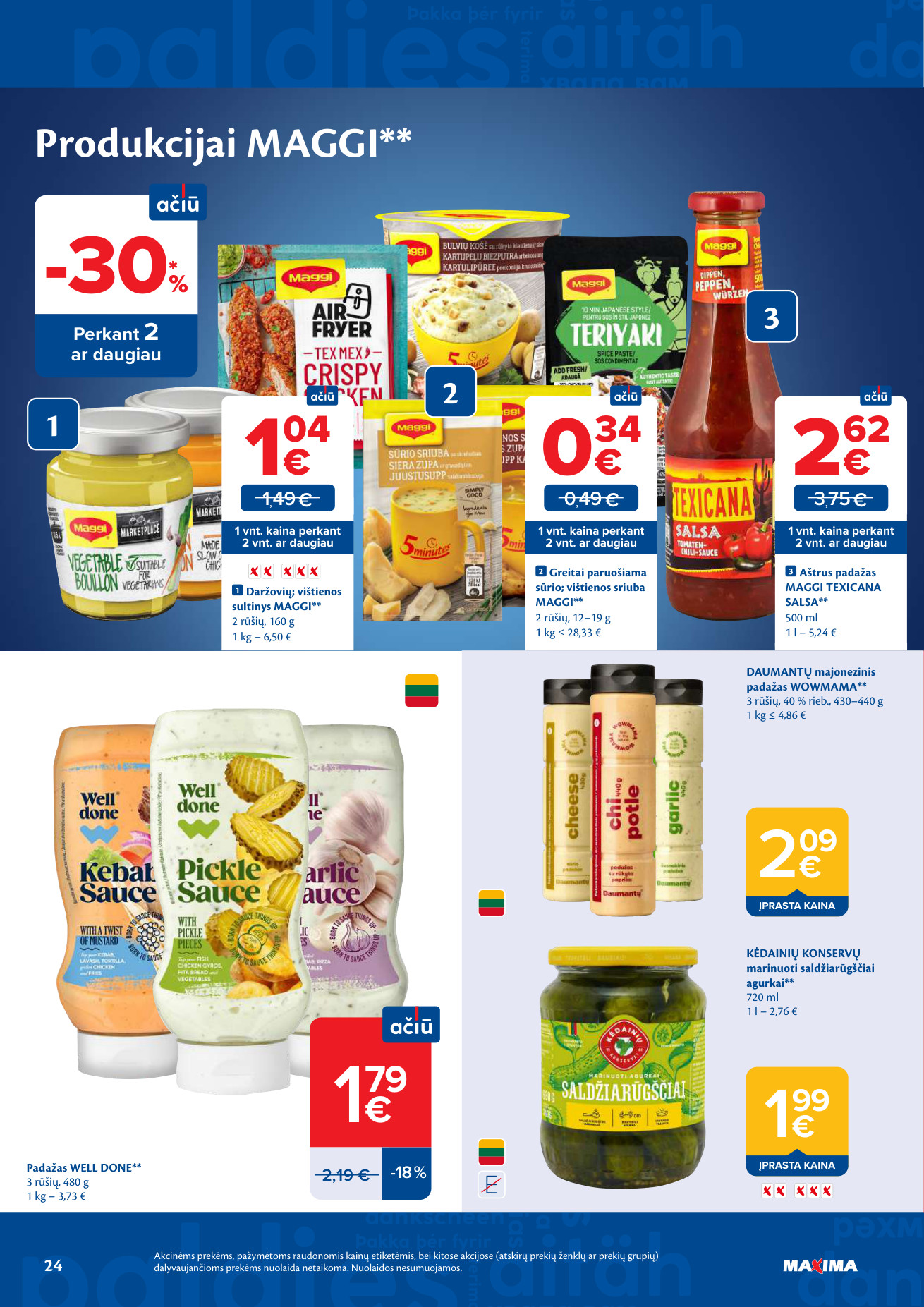 Maxima akcijų leidinys - gegužės 5 – page 24