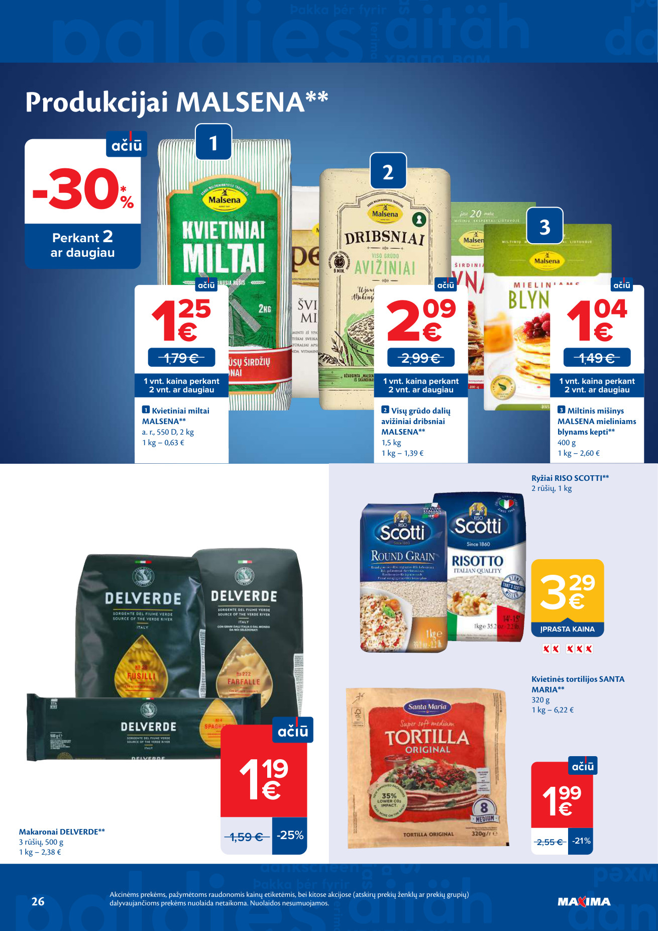 Maxima akcijų leidinys - gegužės 5 – page 26