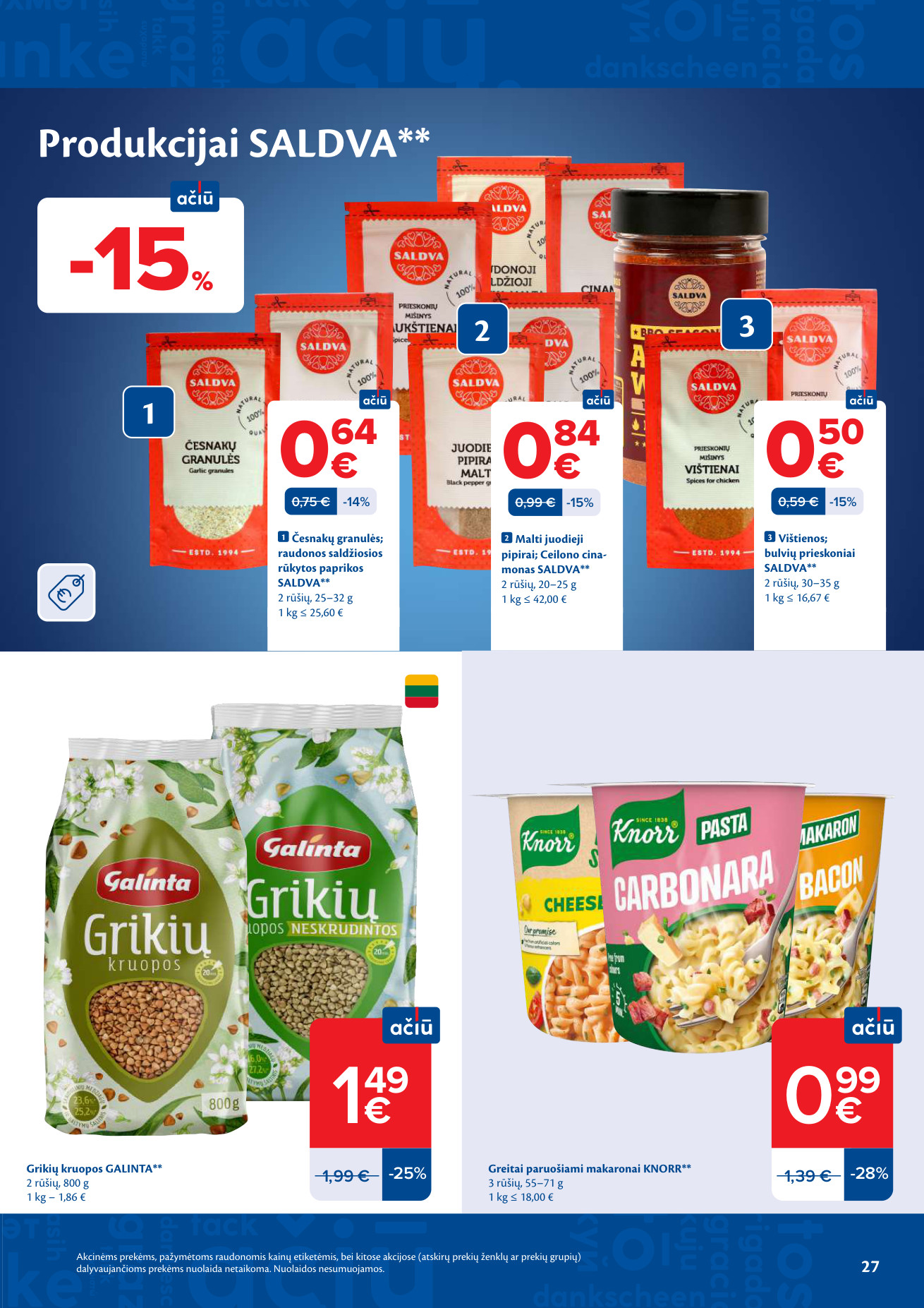 Maxima akcijų leidinys - gegužės 5 – page 27