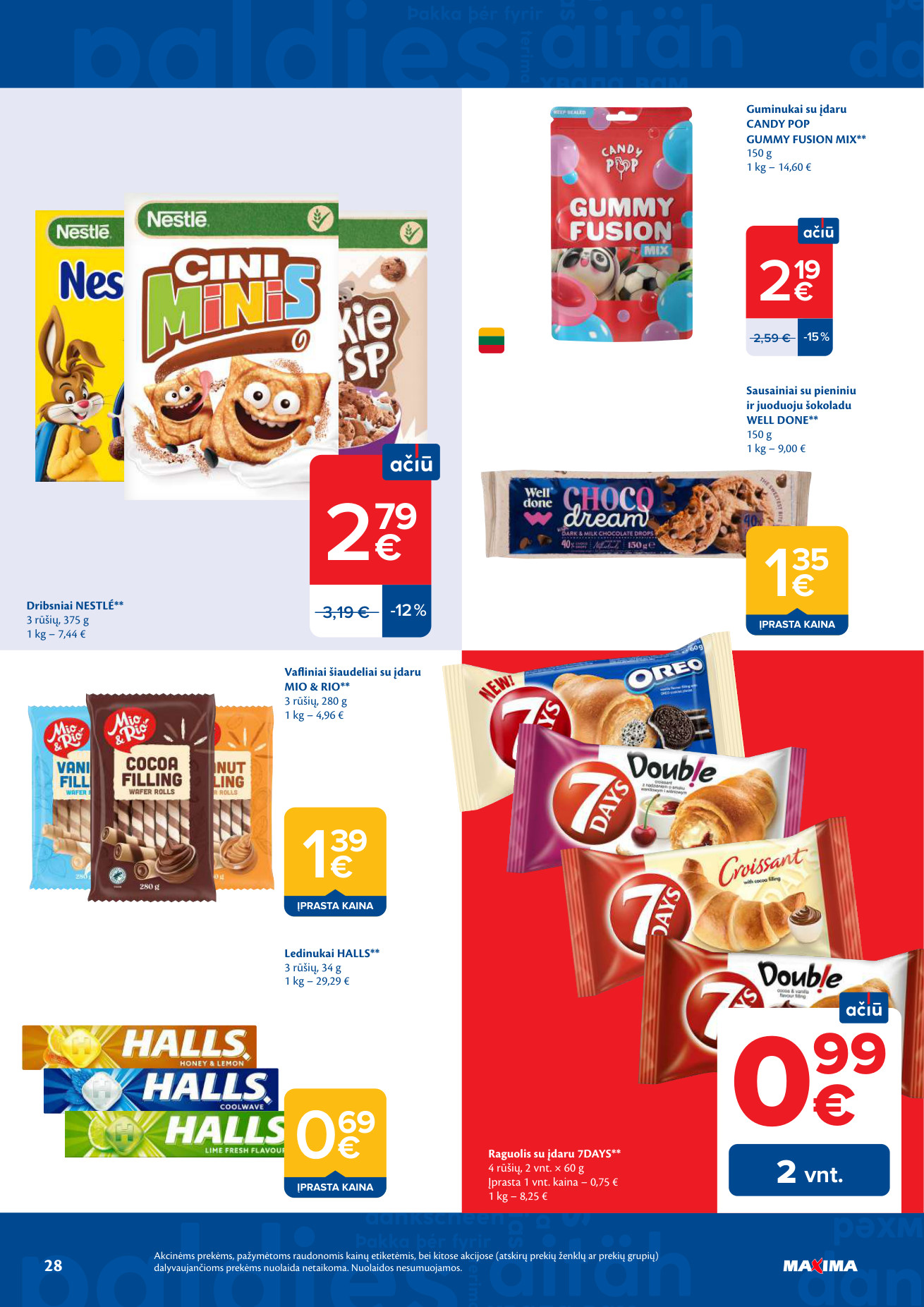 Maxima akcijų leidinys - gegužės 5 – page 28