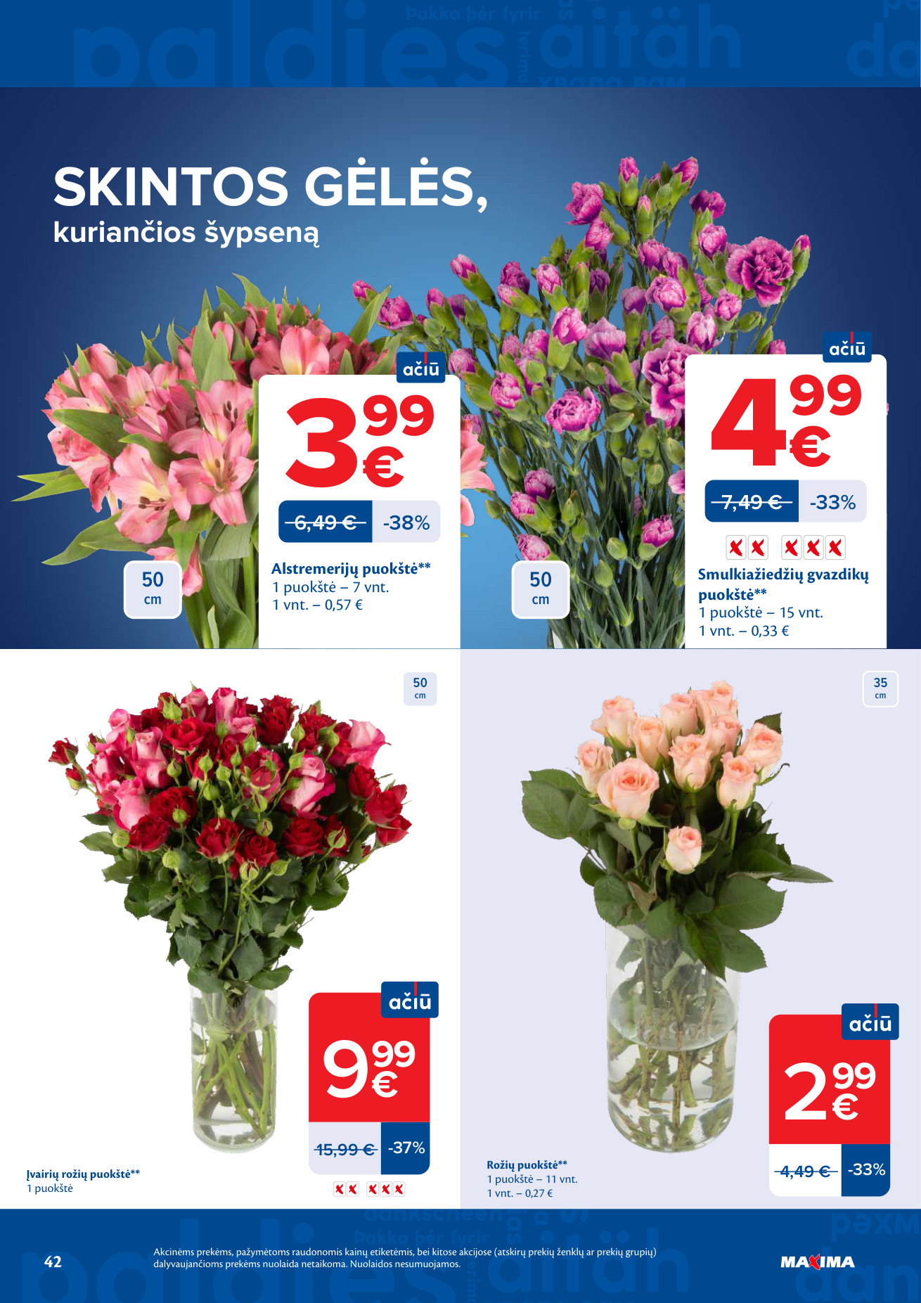 Maxima akcijų leidinys - gegužės 5 – page 42