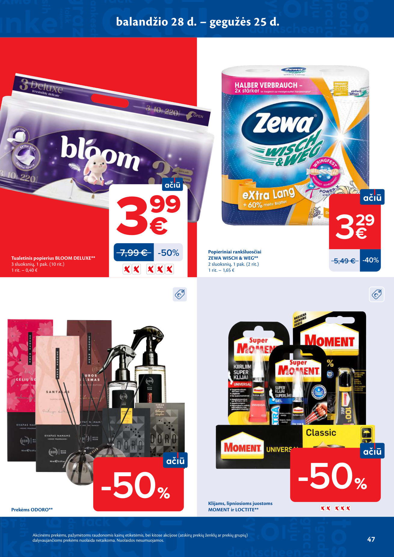 Maxima akcijų leidinys - gegužės 5 – page 47