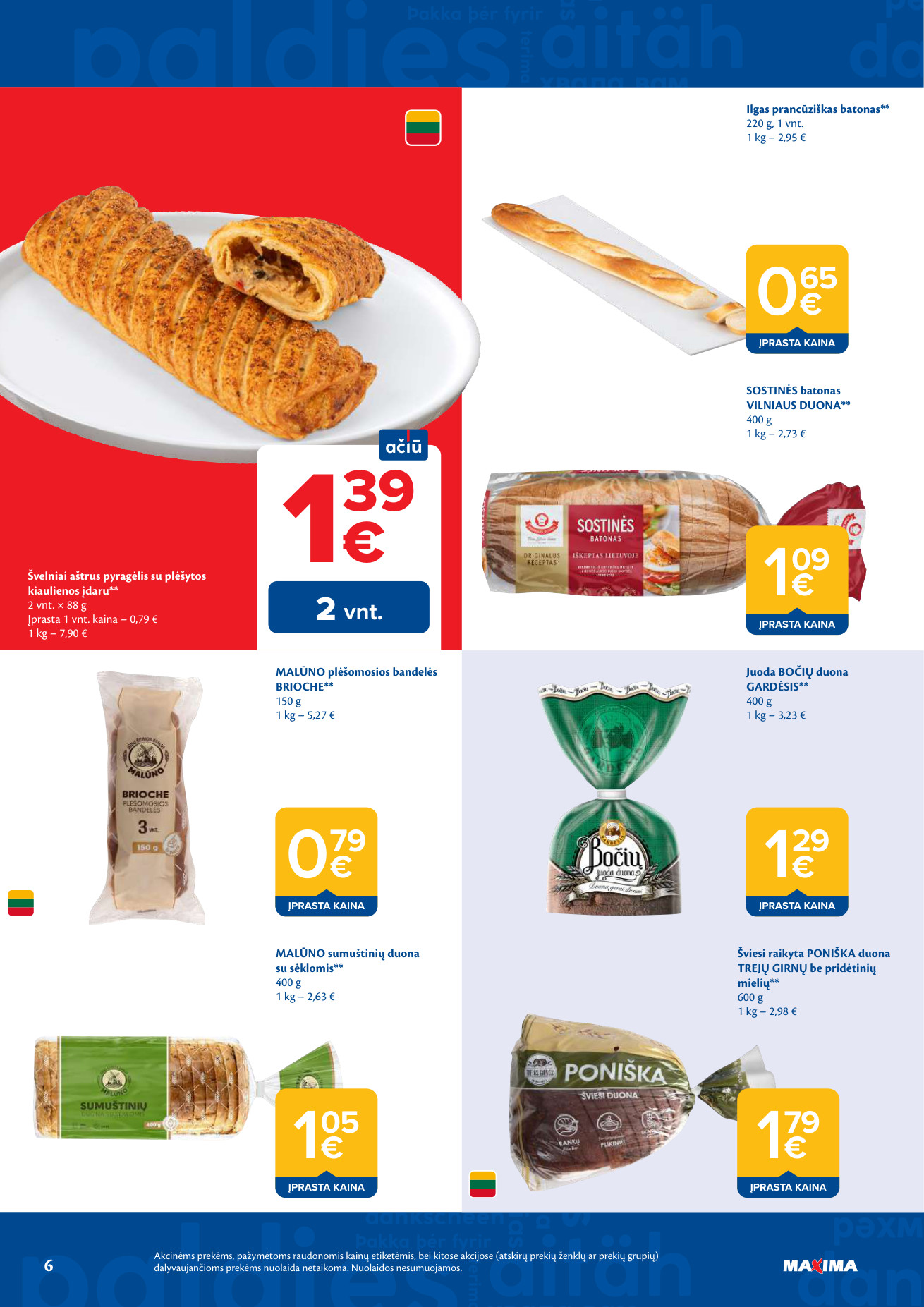 Maxima akcijų leidinys - gegužės 5 – page 6