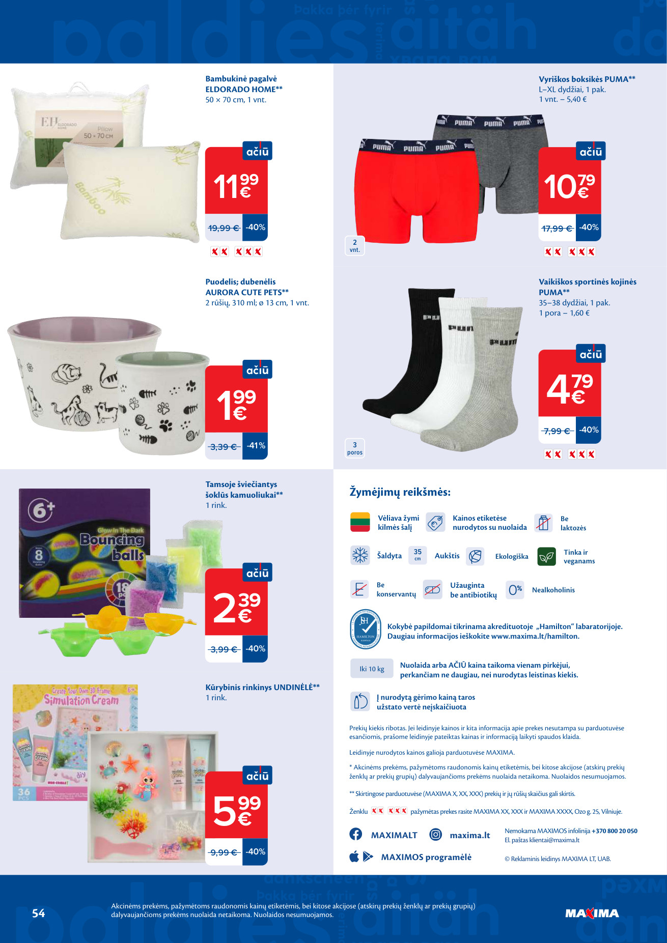 Maxima akcijų leidinys - gegužės 5 – page 54