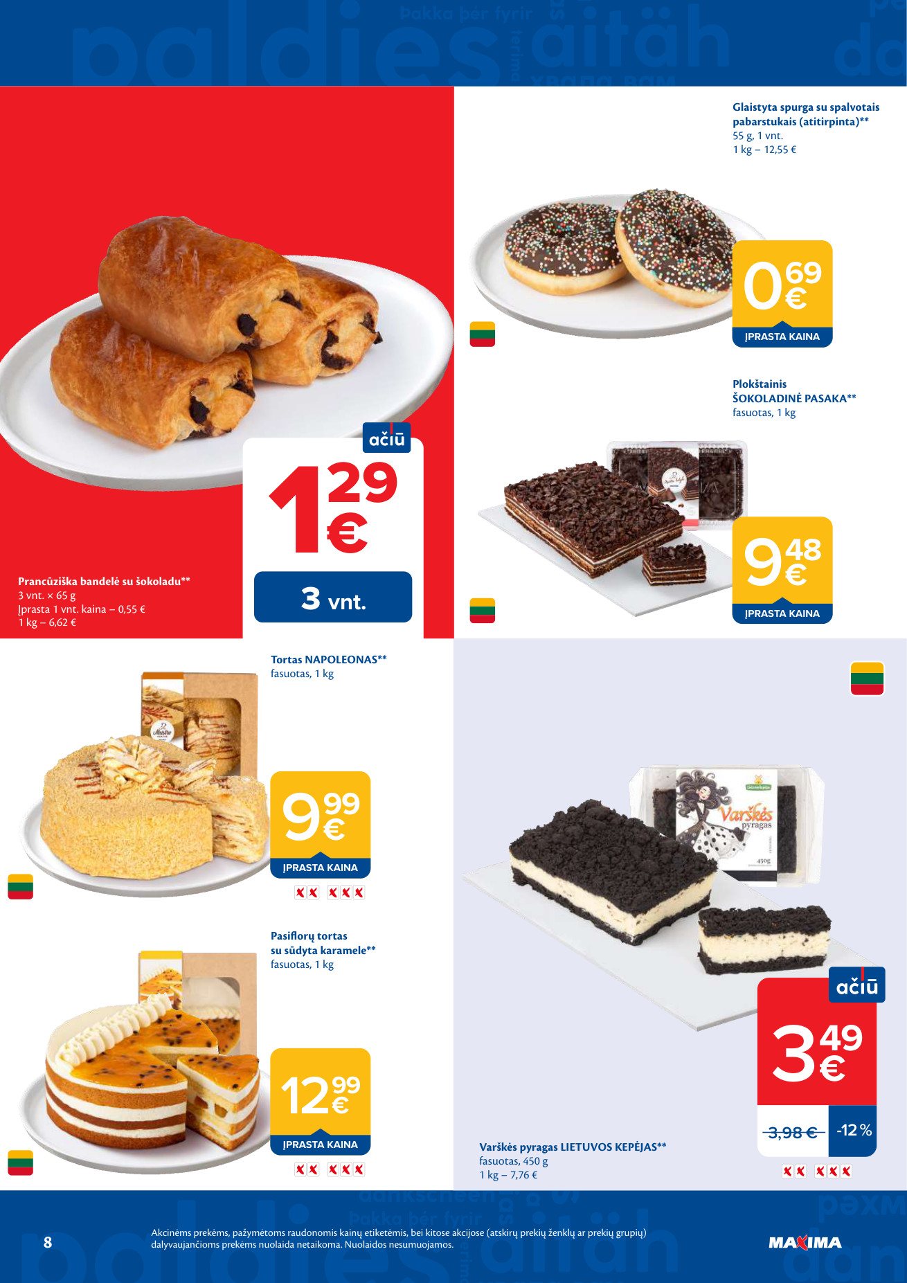 Maxima akcijų leidinys - gegužės 5 – page 8