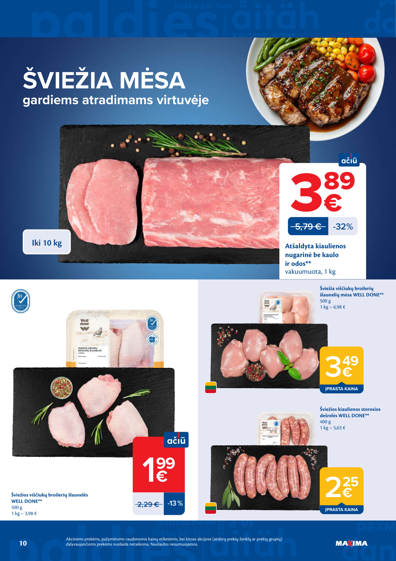 Maxima akcijų leidinys - gegužės 5 – page 10