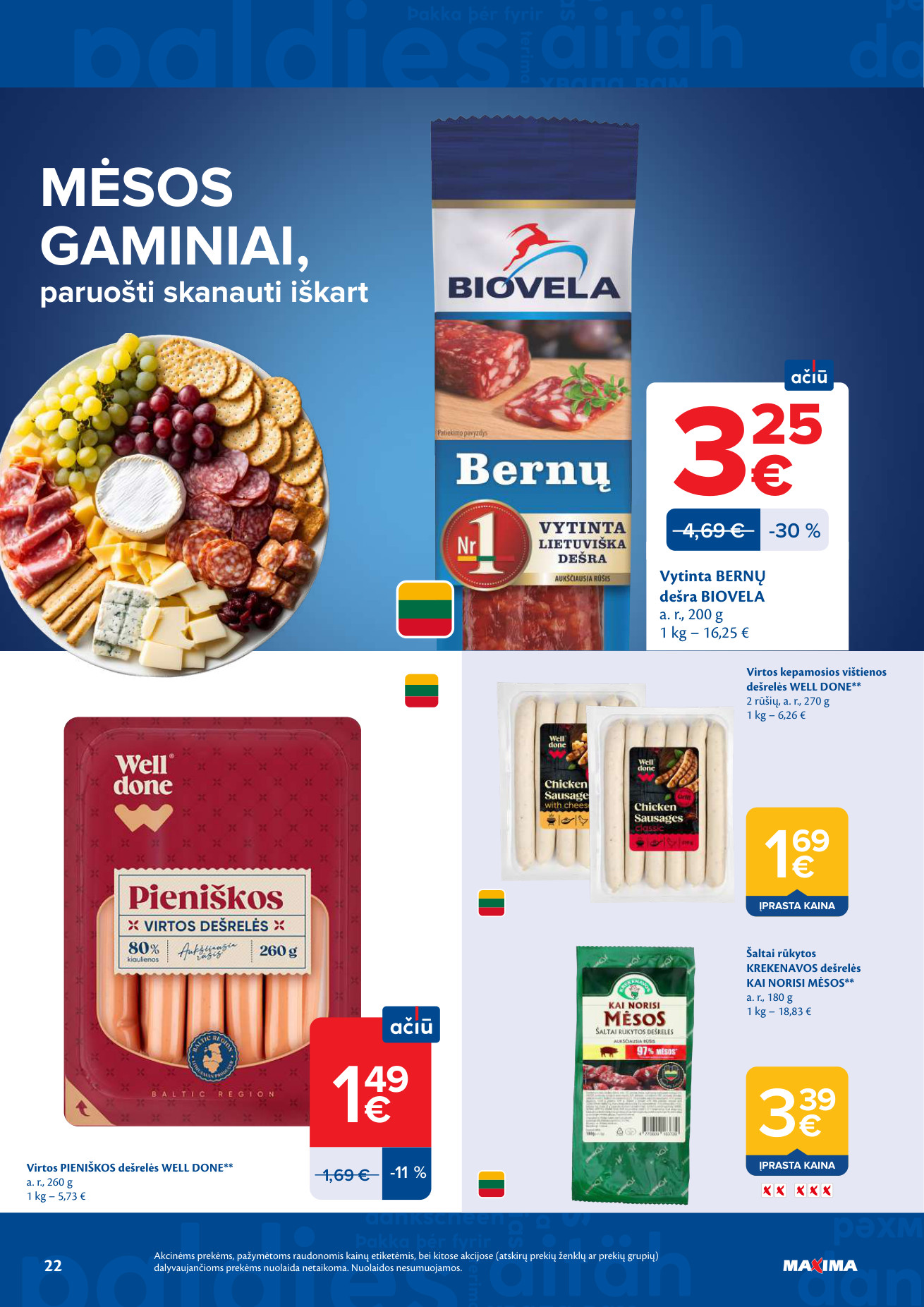 Maxima akcijų leidinys - gegužės 12 – page 22