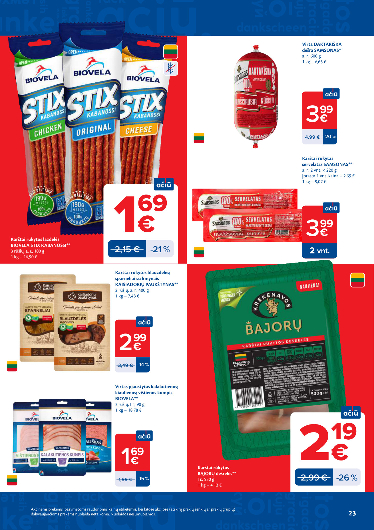 Maxima akcijų leidinys - gegužės 12 – page 23