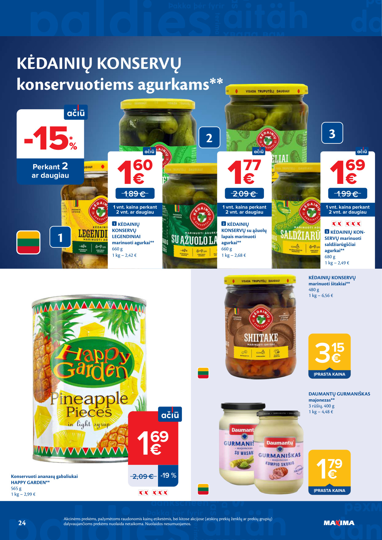 Maxima akcijų leidinys - gegužės 12 – page 24