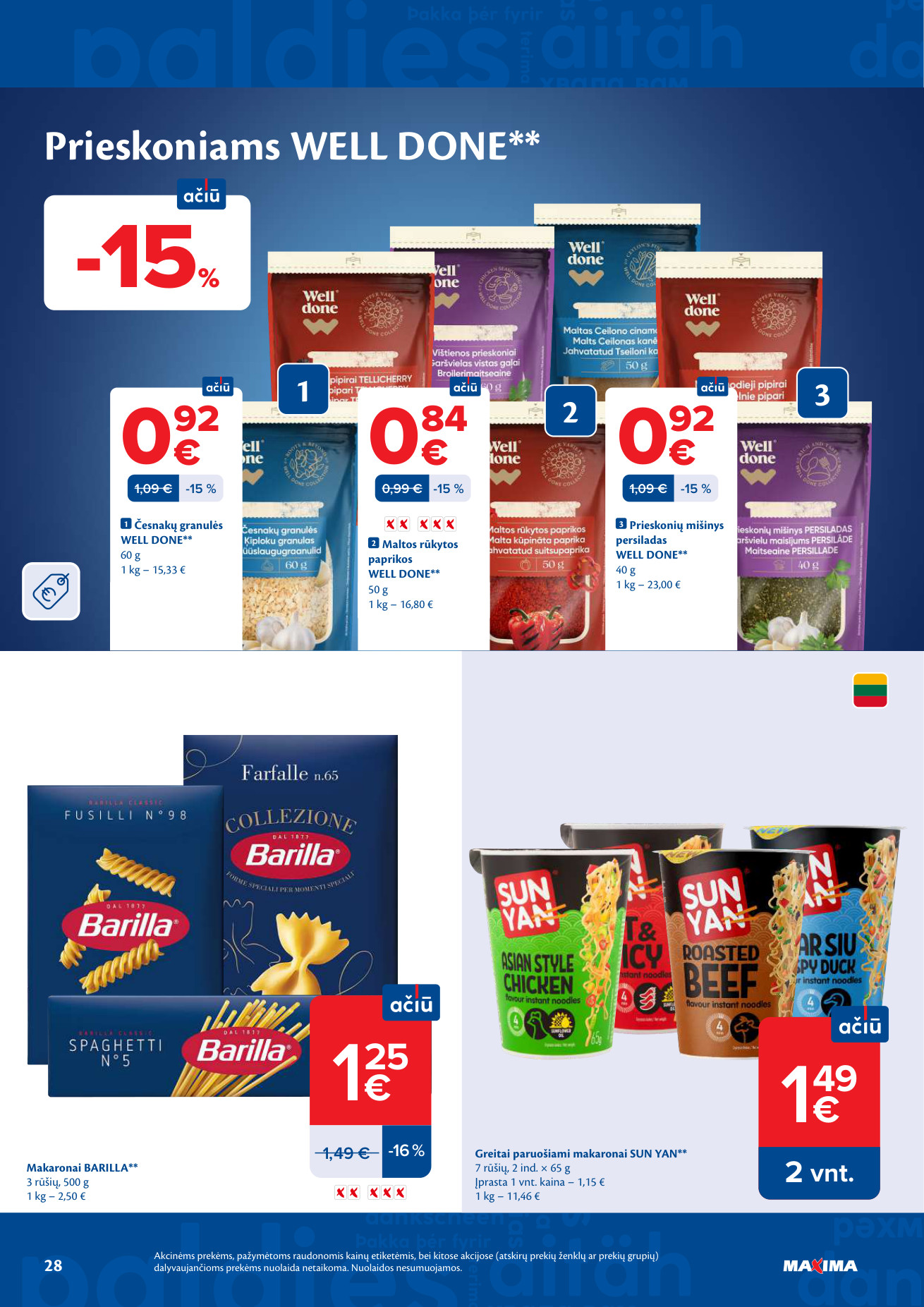 Maxima akcijų leidinys - gegužės 12 – page 28