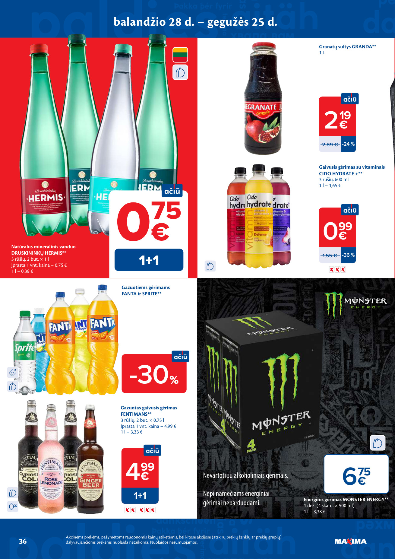 Maxima akcijų leidinys - gegužės 12 – page 36