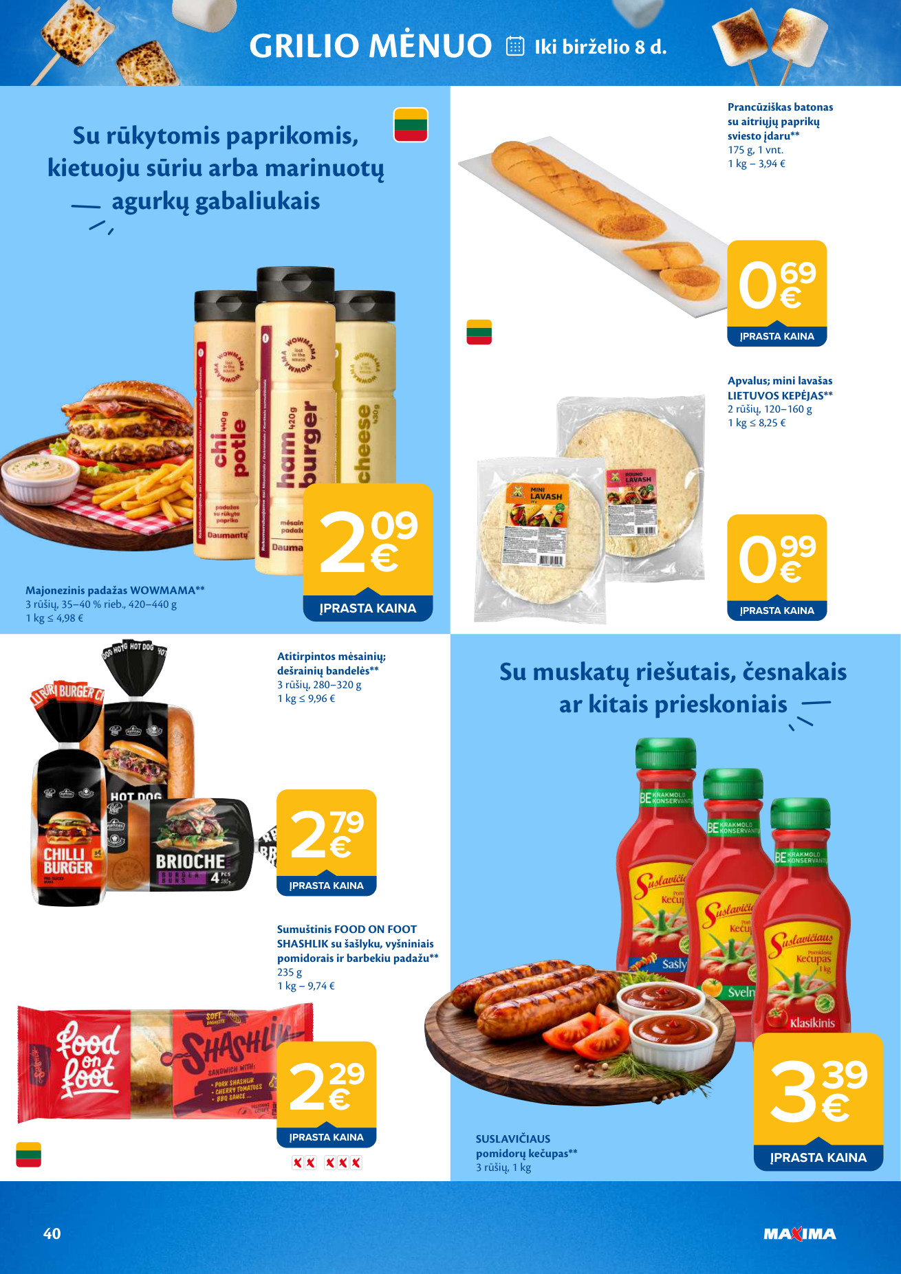 Maxima akcijų leidinys - gegužės 12 – page 40