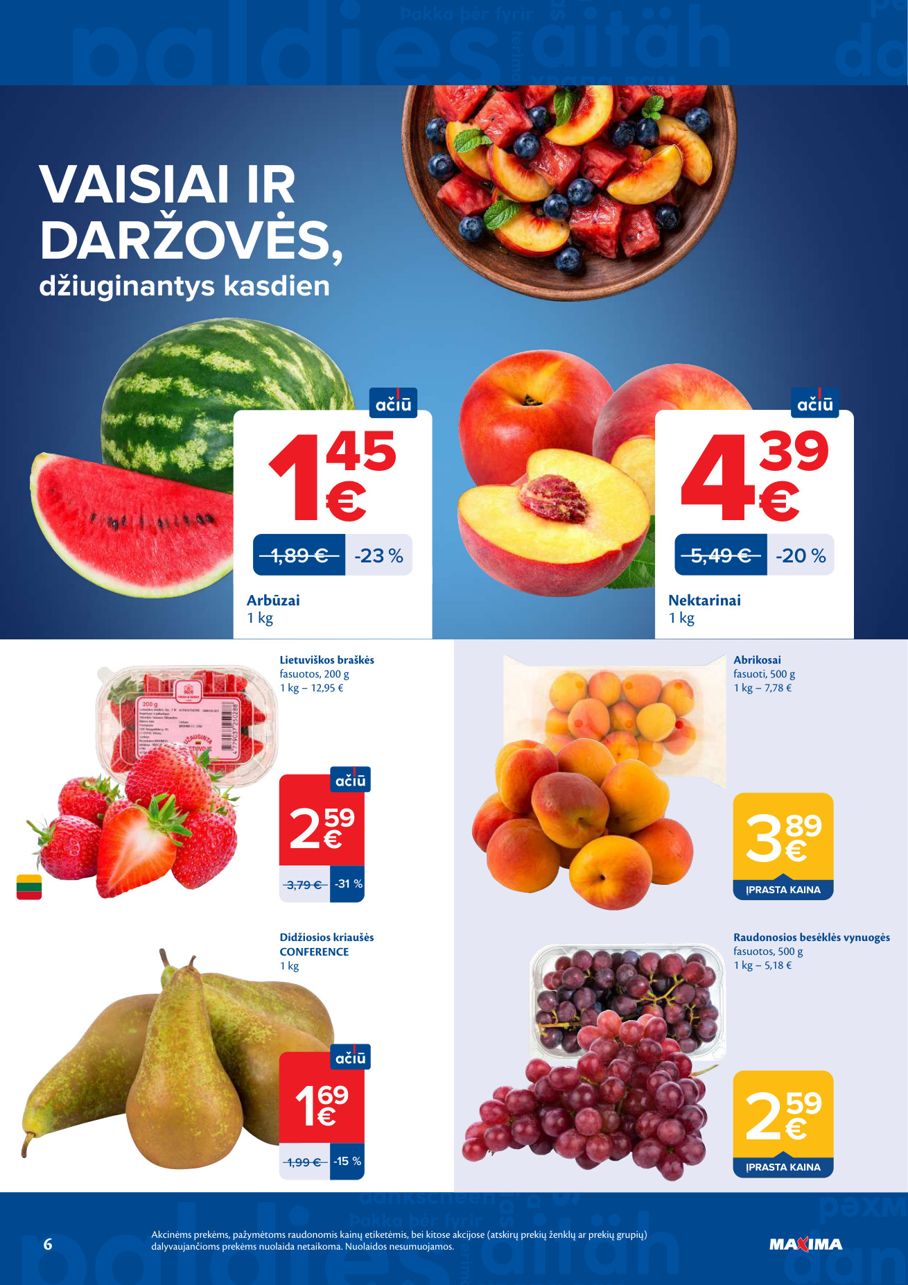 Maxima akcijų leidinys - gegužės 12 – page 6