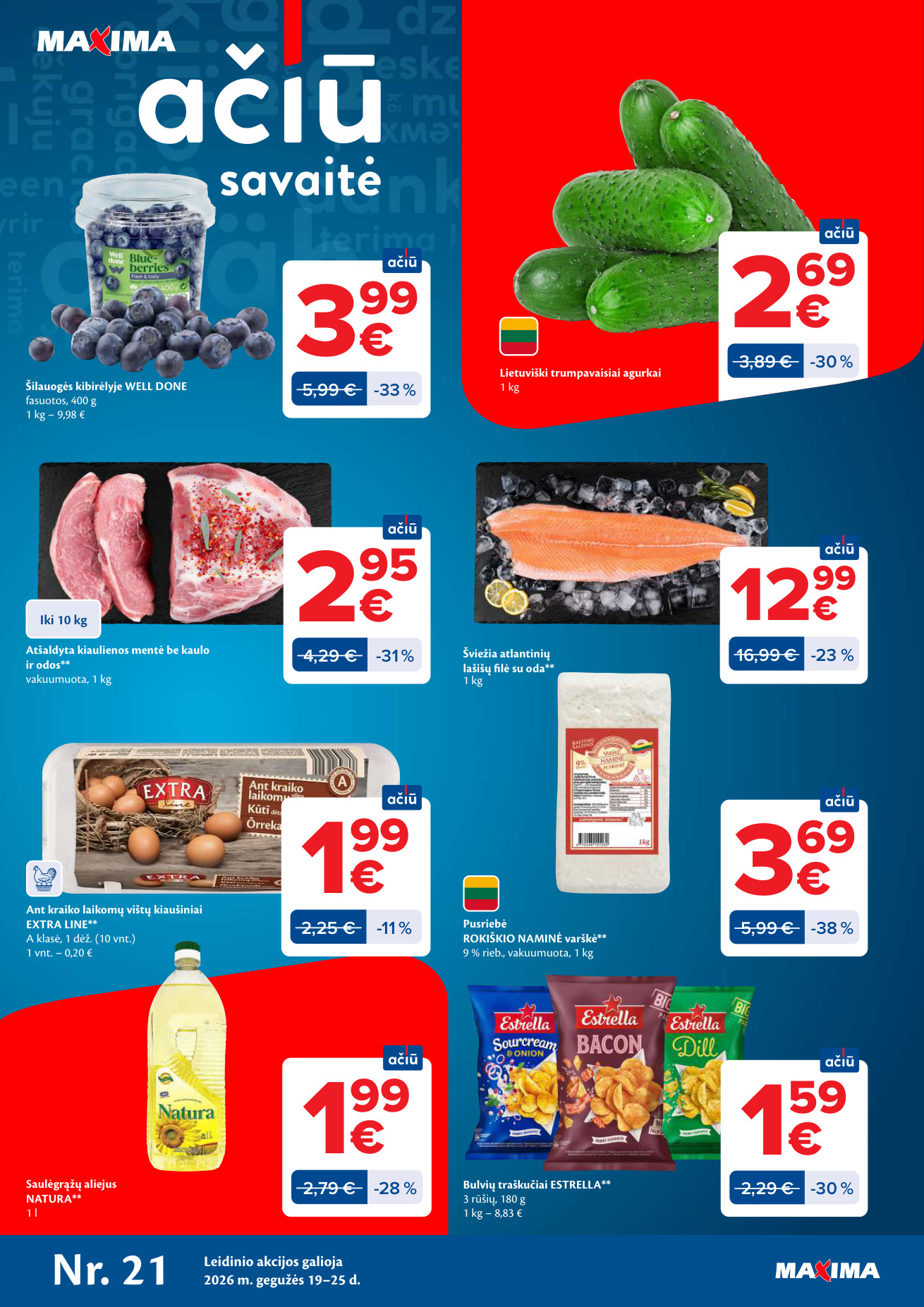 Maxima akcijų leidinys - gegužės 19 – page 1