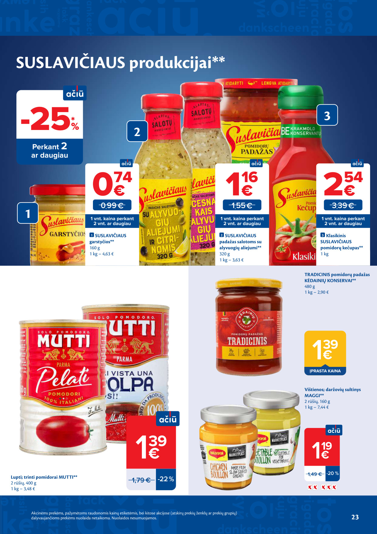 Maxima akcijų leidinys - gegužės 19 – page 23