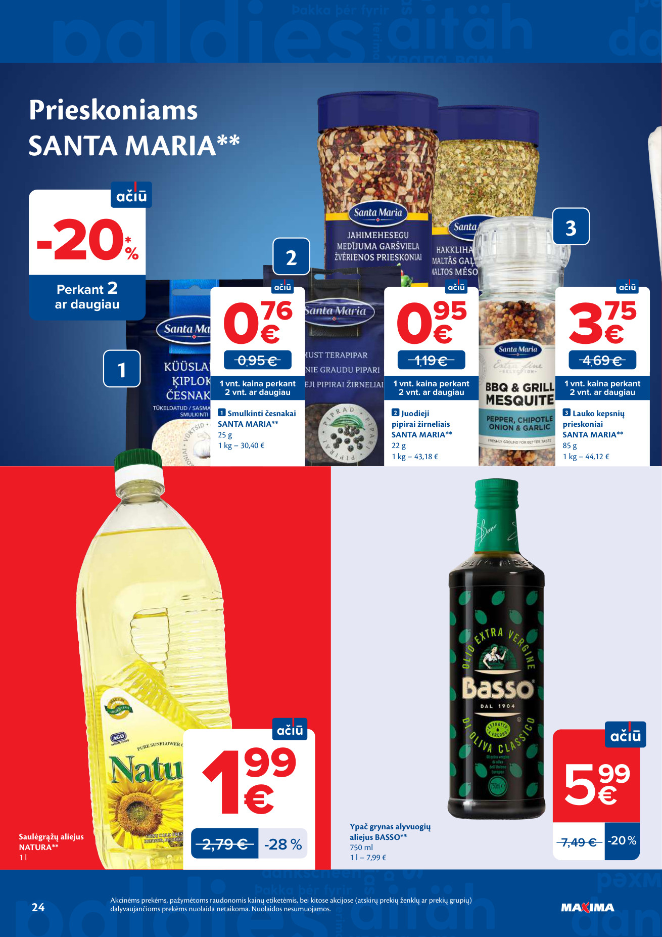 Maxima akcijų leidinys - gegužės 19 – page 24