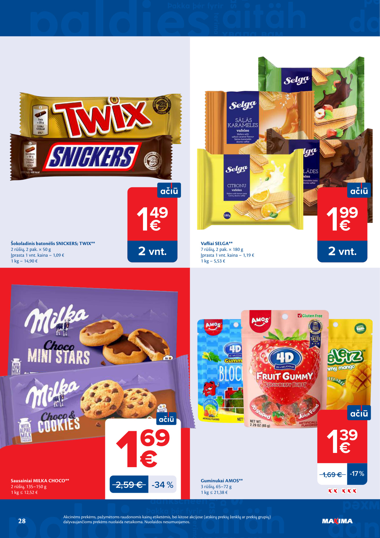 Maxima akcijų leidinys - gegužės 19 – page 28