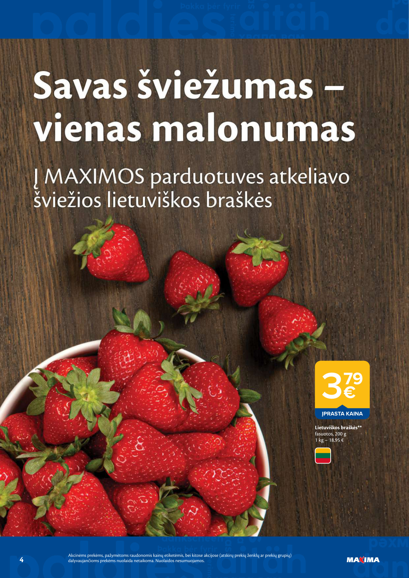 Maxima akcijų leidinys - gegužės 19 – page 4