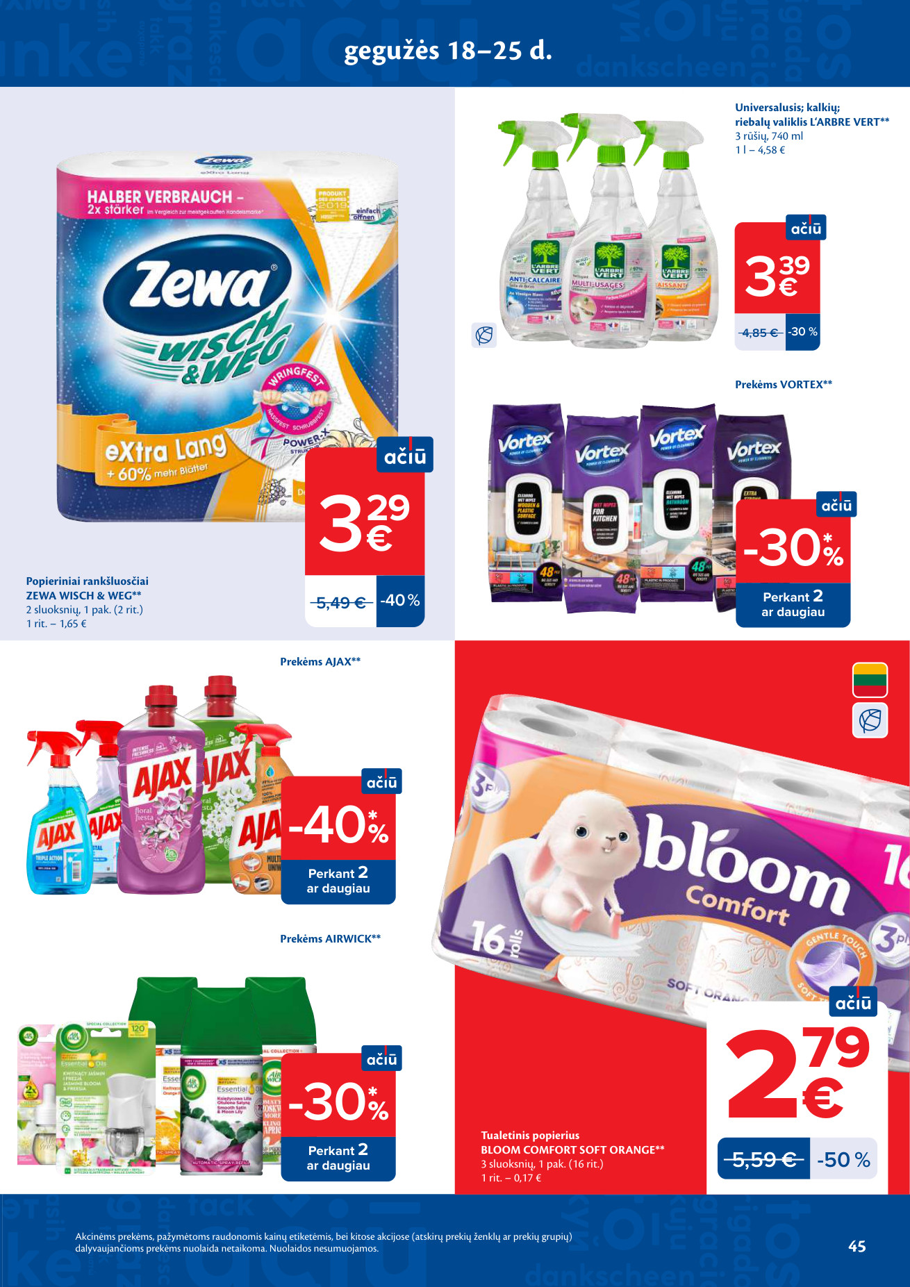 Maxima akcijų leidinys - gegužės 19 – page 45