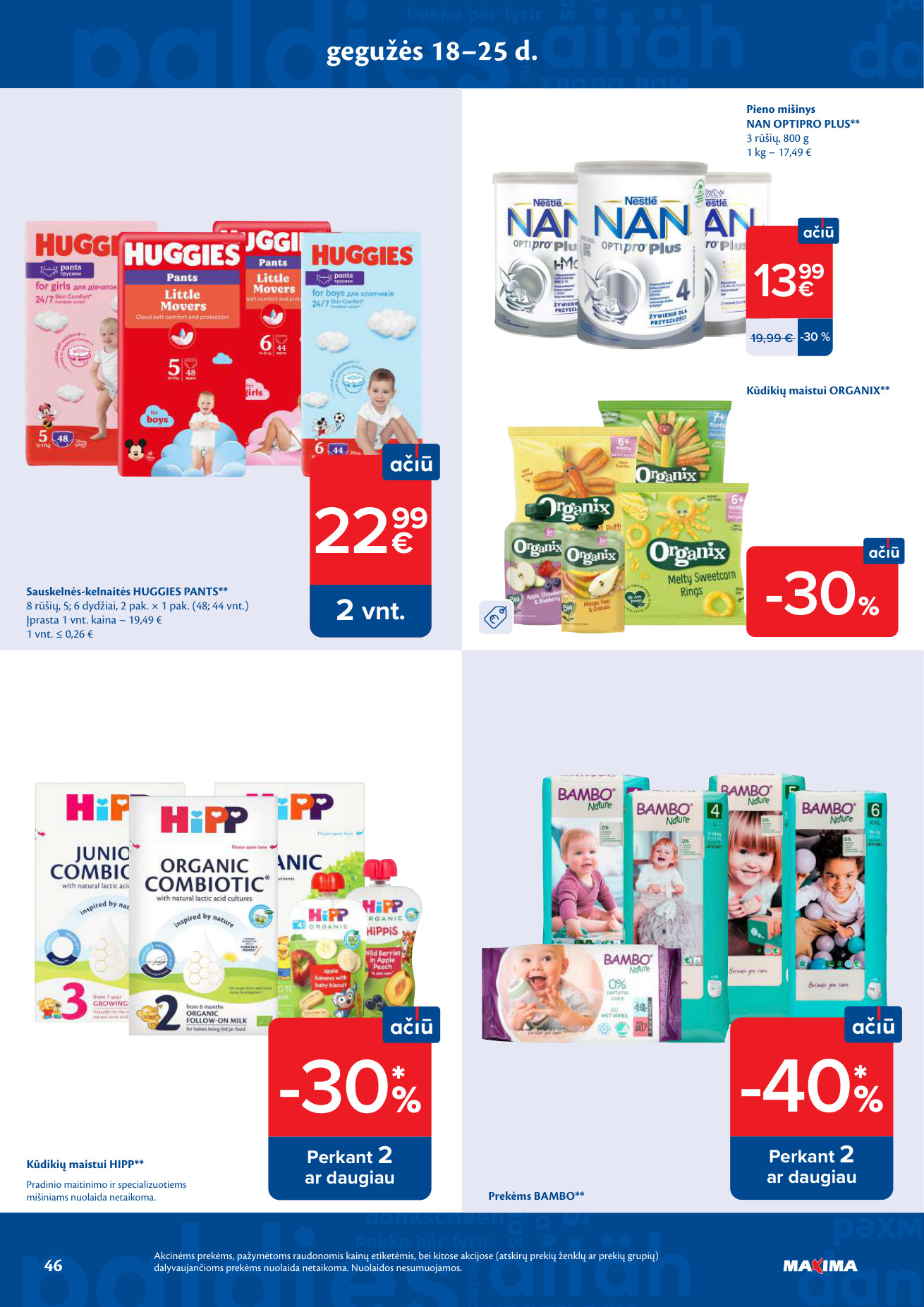 Maxima akcijų leidinys - gegužės 19 – page 46