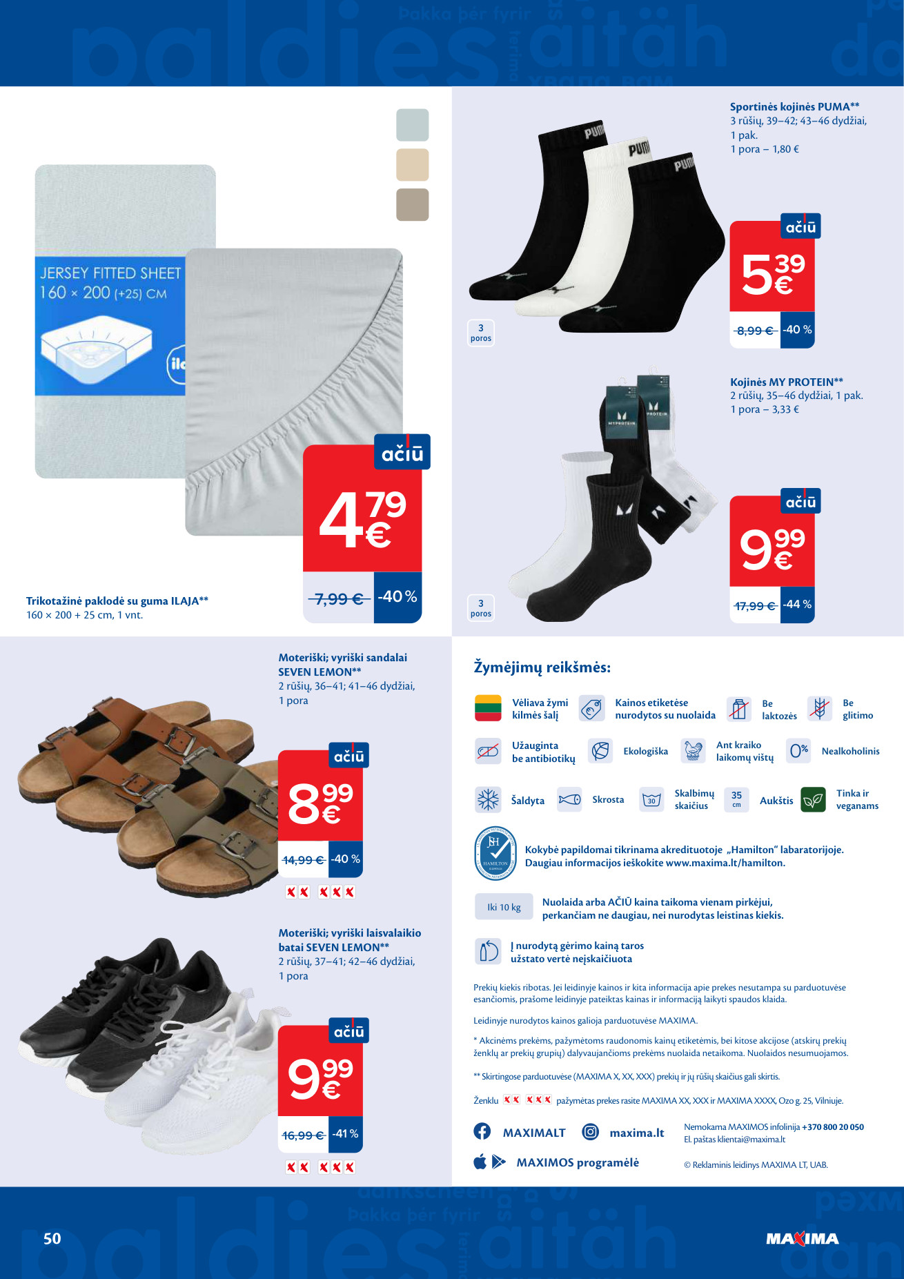 Maxima akcijų leidinys - gegužės 19 – page 50
