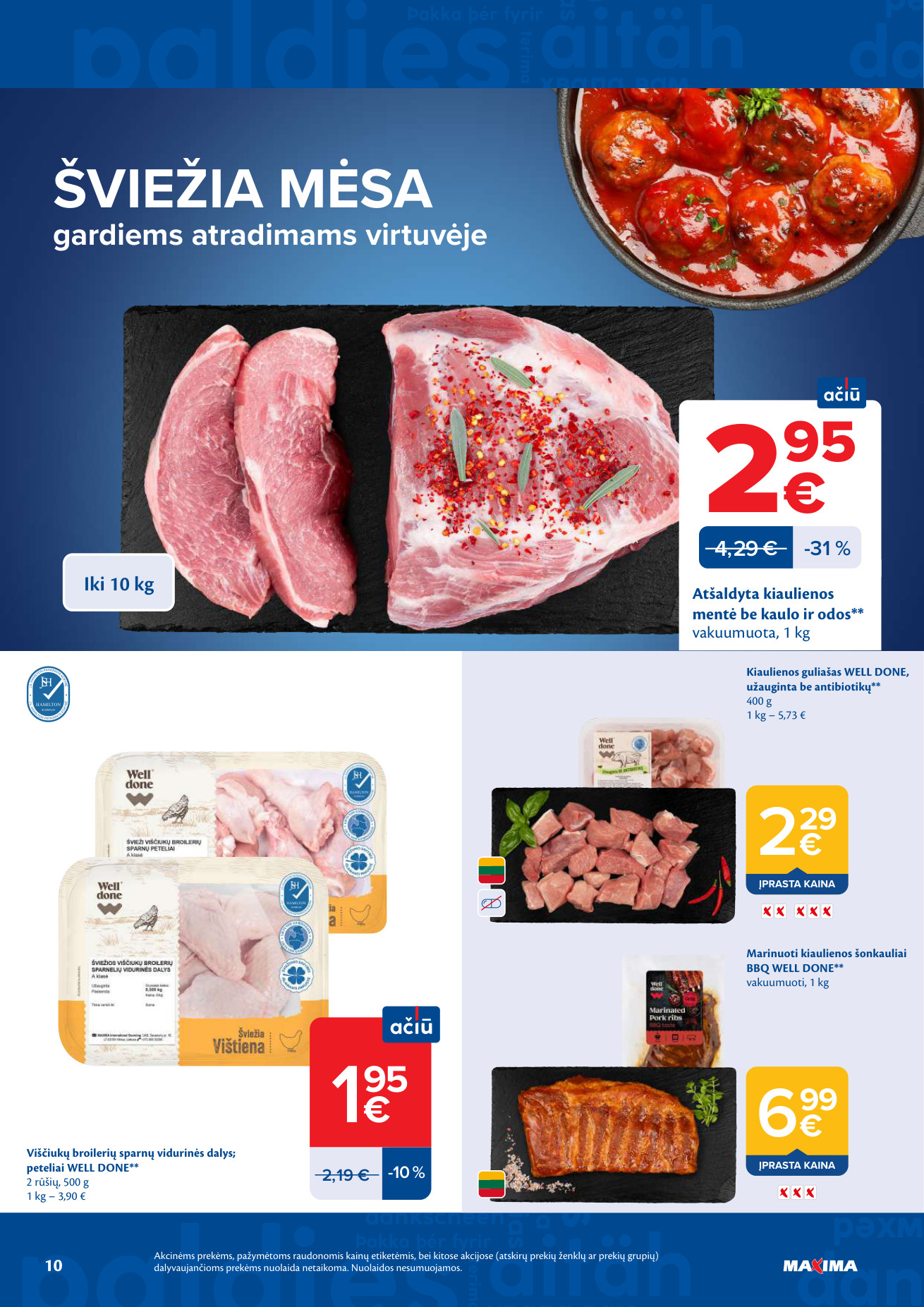 Maxima akcijų leidinys - gegužės 19 – page 10