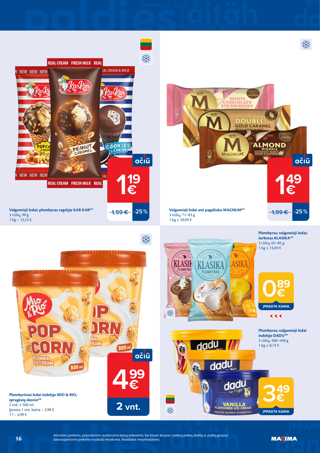 Maxima akcijų leidinys - gegužės 26 – page 16