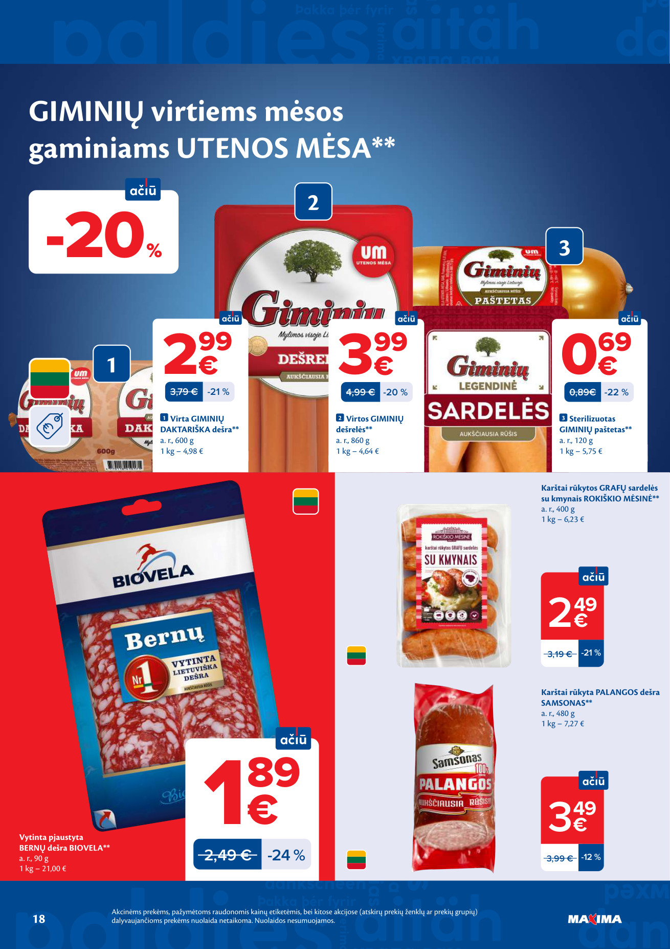 Maxima akcijų leidinys - gegužės 26 – page 18