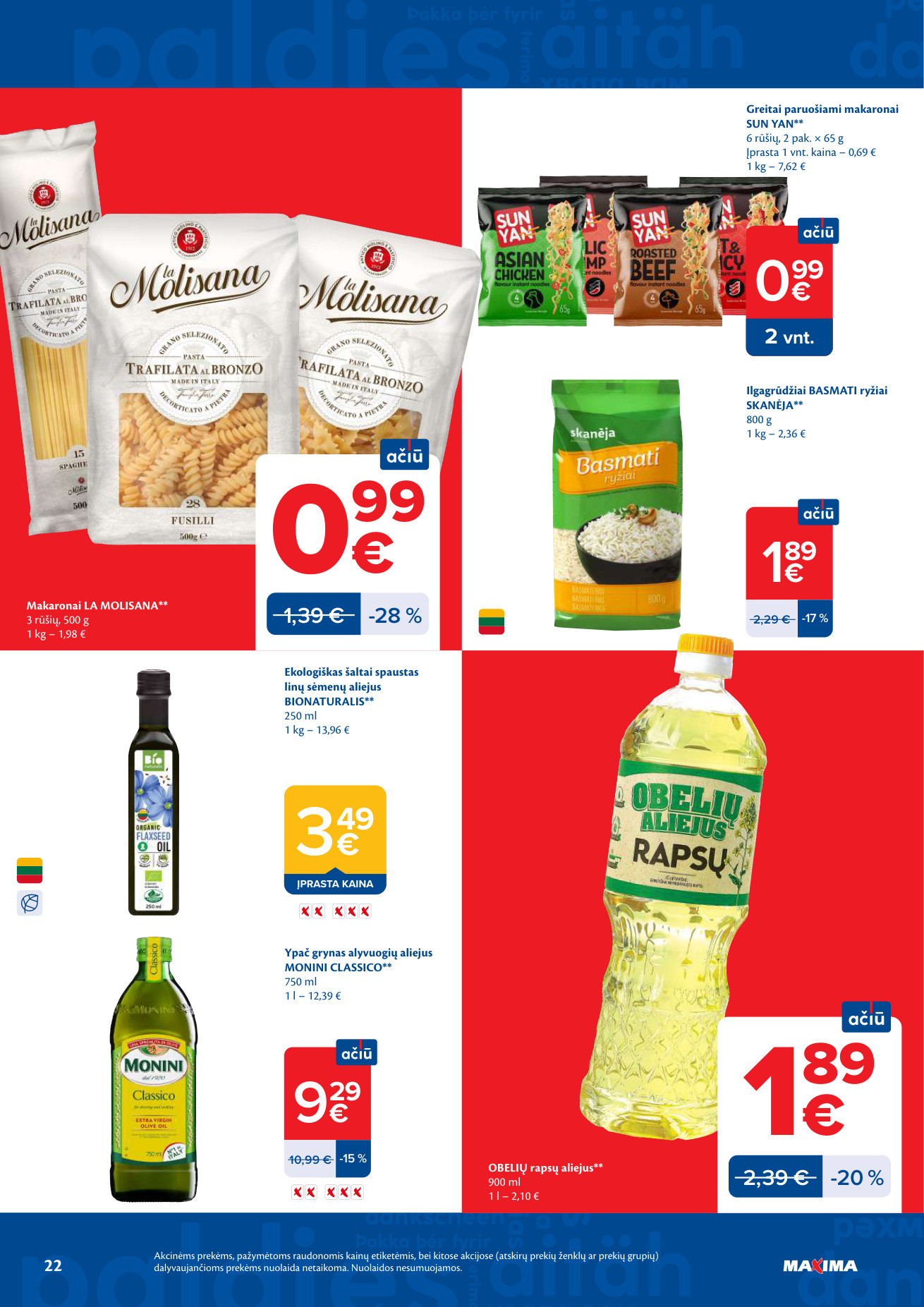 Maxima akcijų leidinys - gegužės 26 – page 22