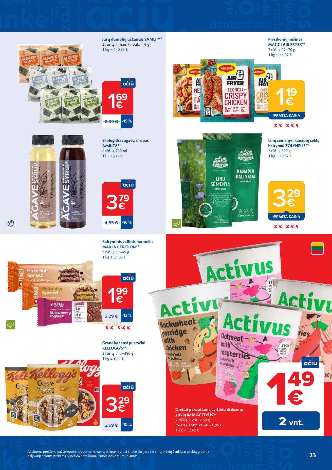 Maxima akcijų leidinys - gegužės 26 – page 23