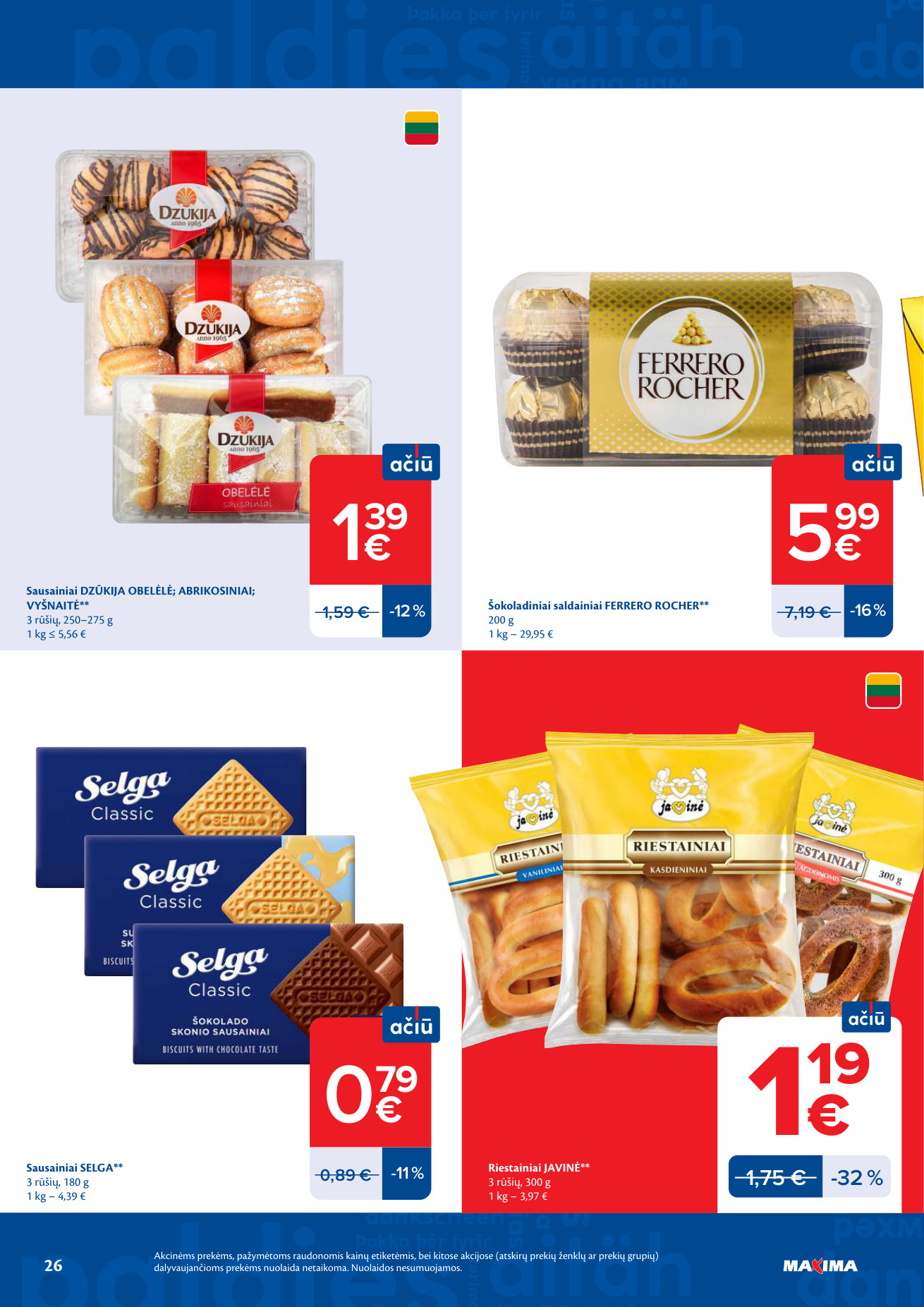 Maxima akcijų leidinys - gegužės 26 – page 26
