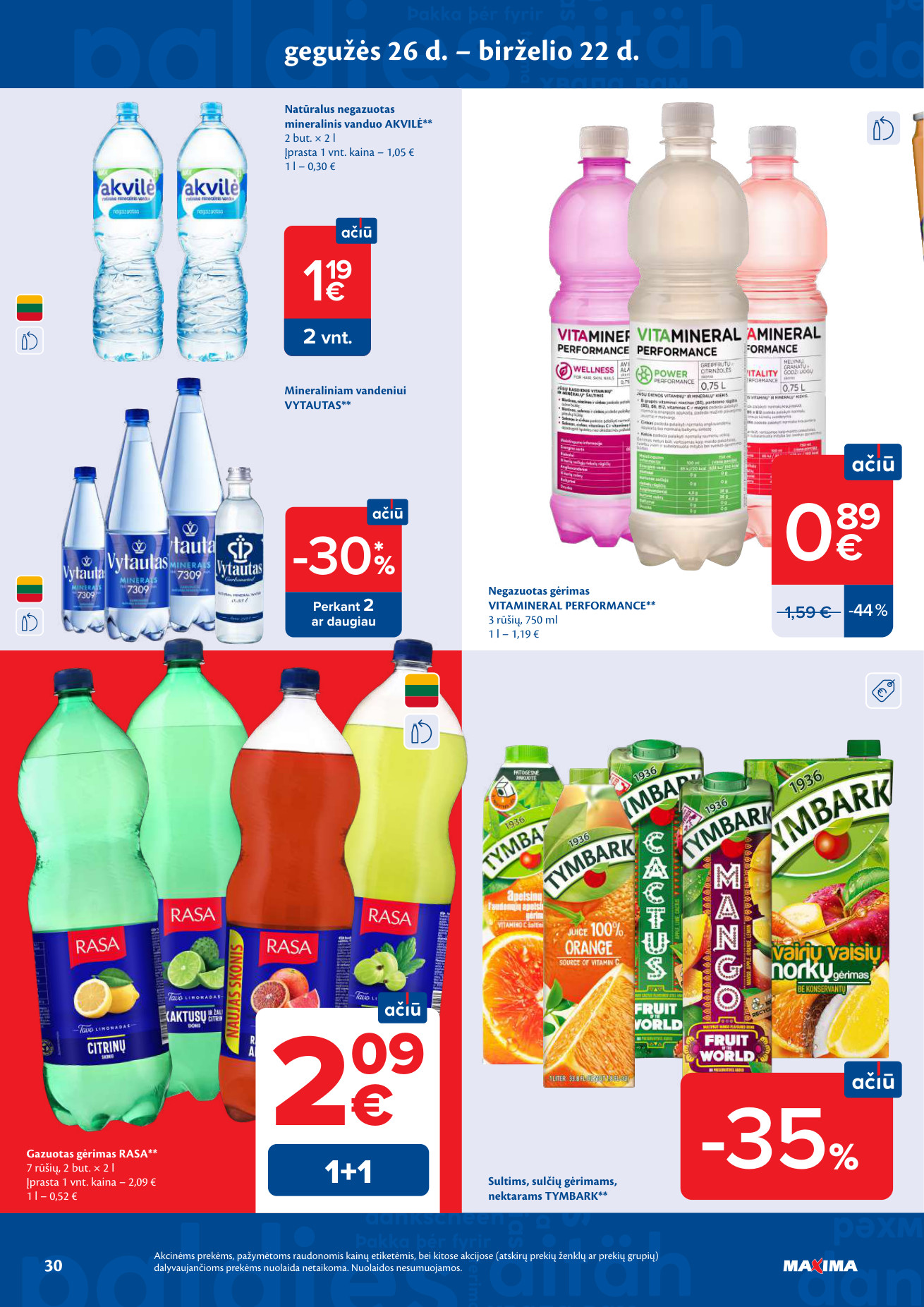 Maxima akcijų leidinys - gegužės 26 – page 30