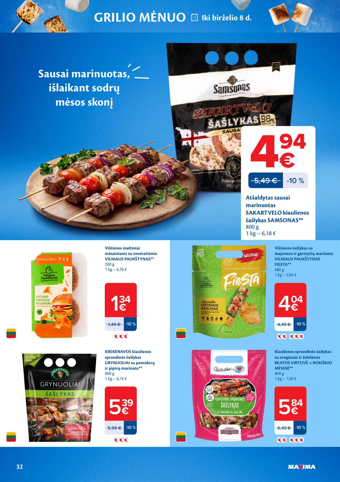 Maxima akcijų leidinys - gegužės 26 – page 32