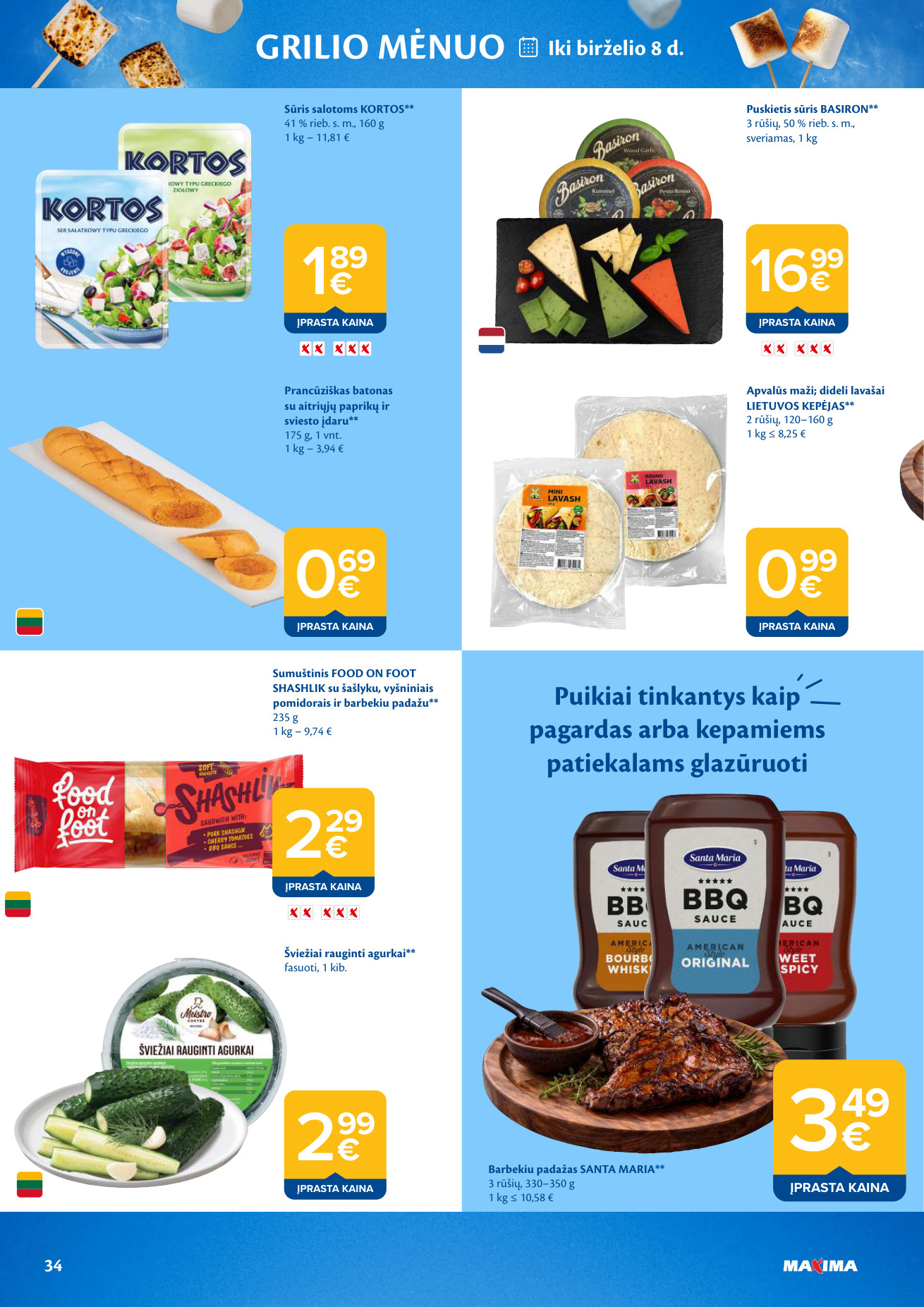 Maxima akcijų leidinys - gegužės 26 – page 34