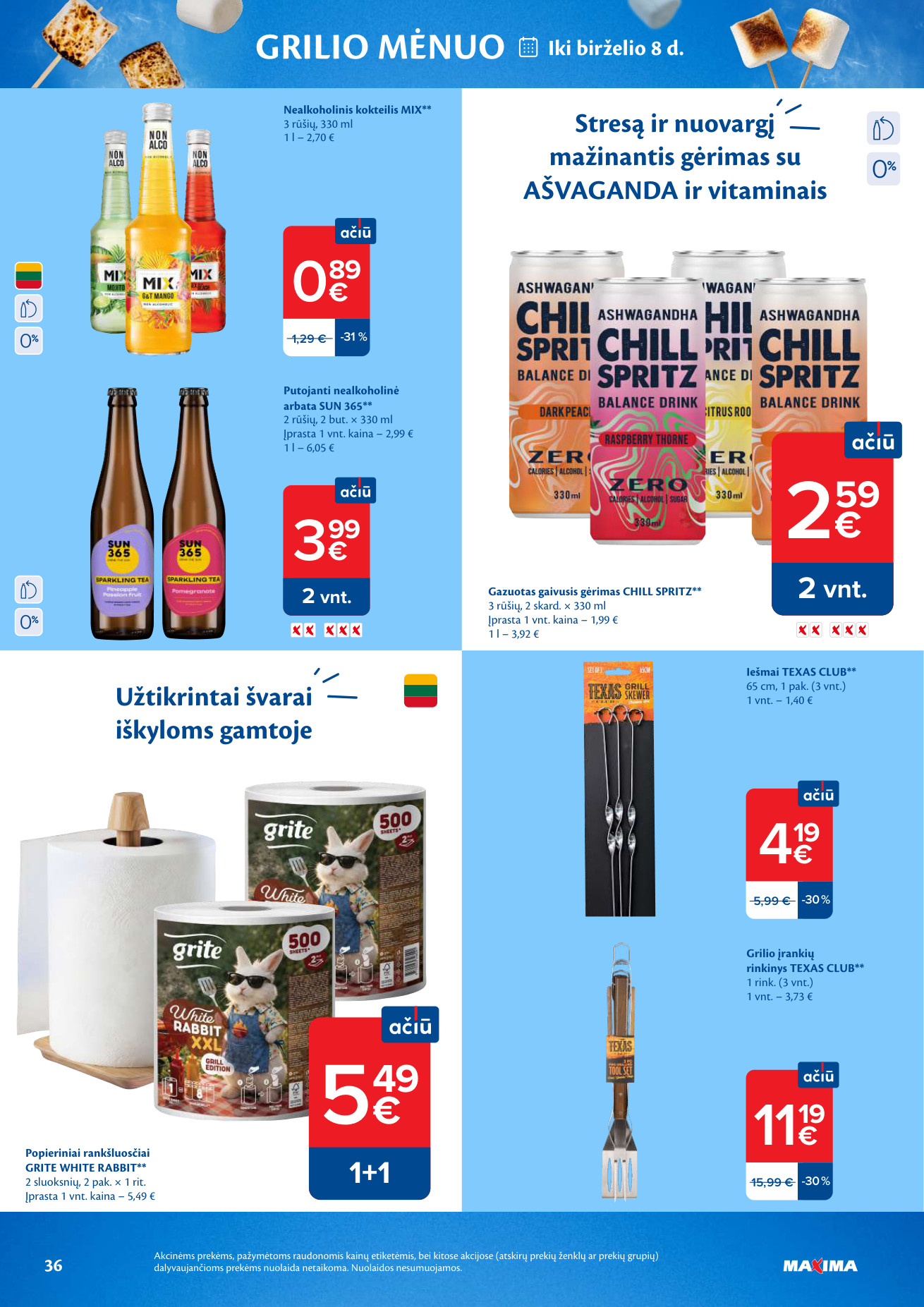 Maxima akcijų leidinys - gegužės 26 – page 36